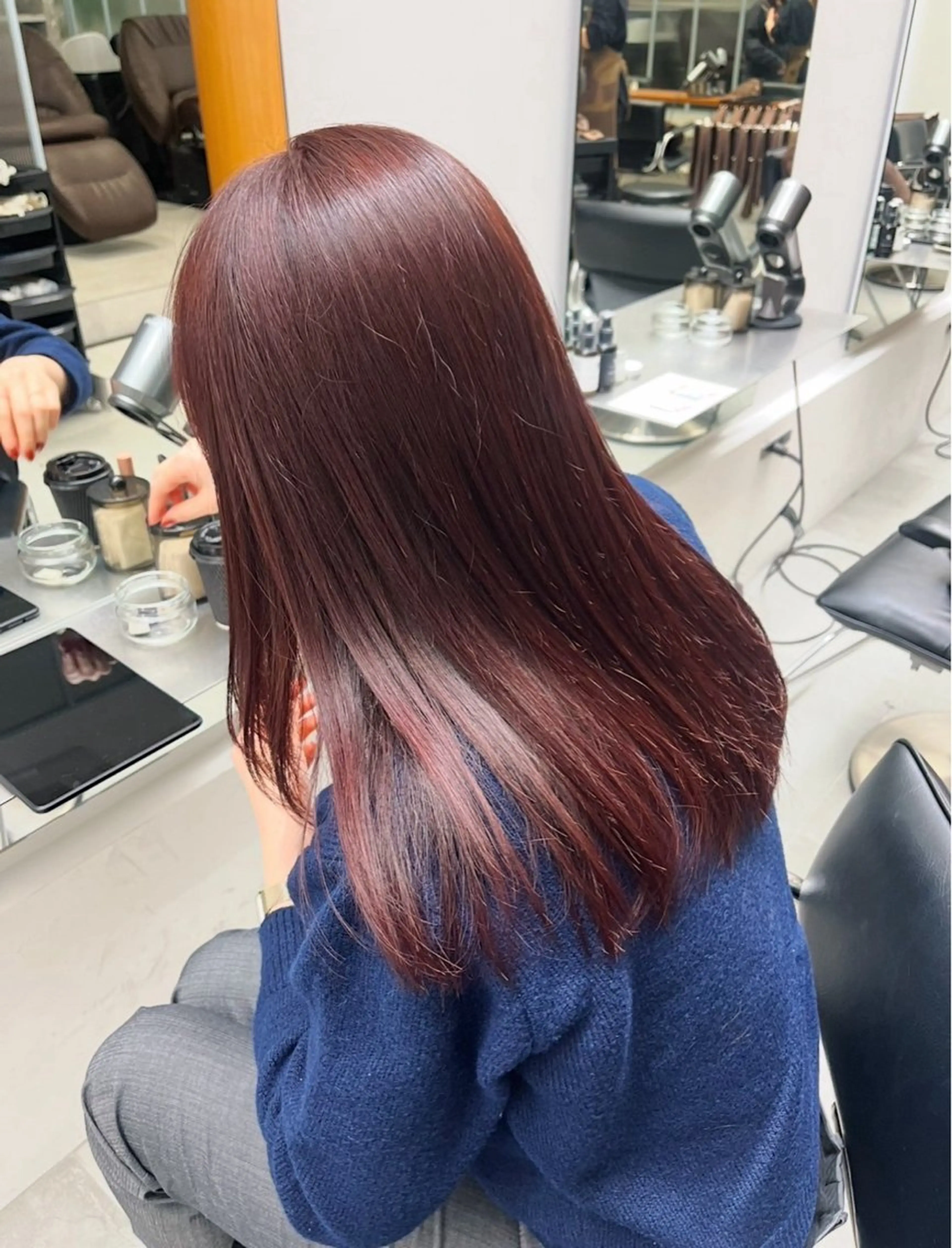 カラー 艶髪/透明感カラー /ゼンのヘアスタイル