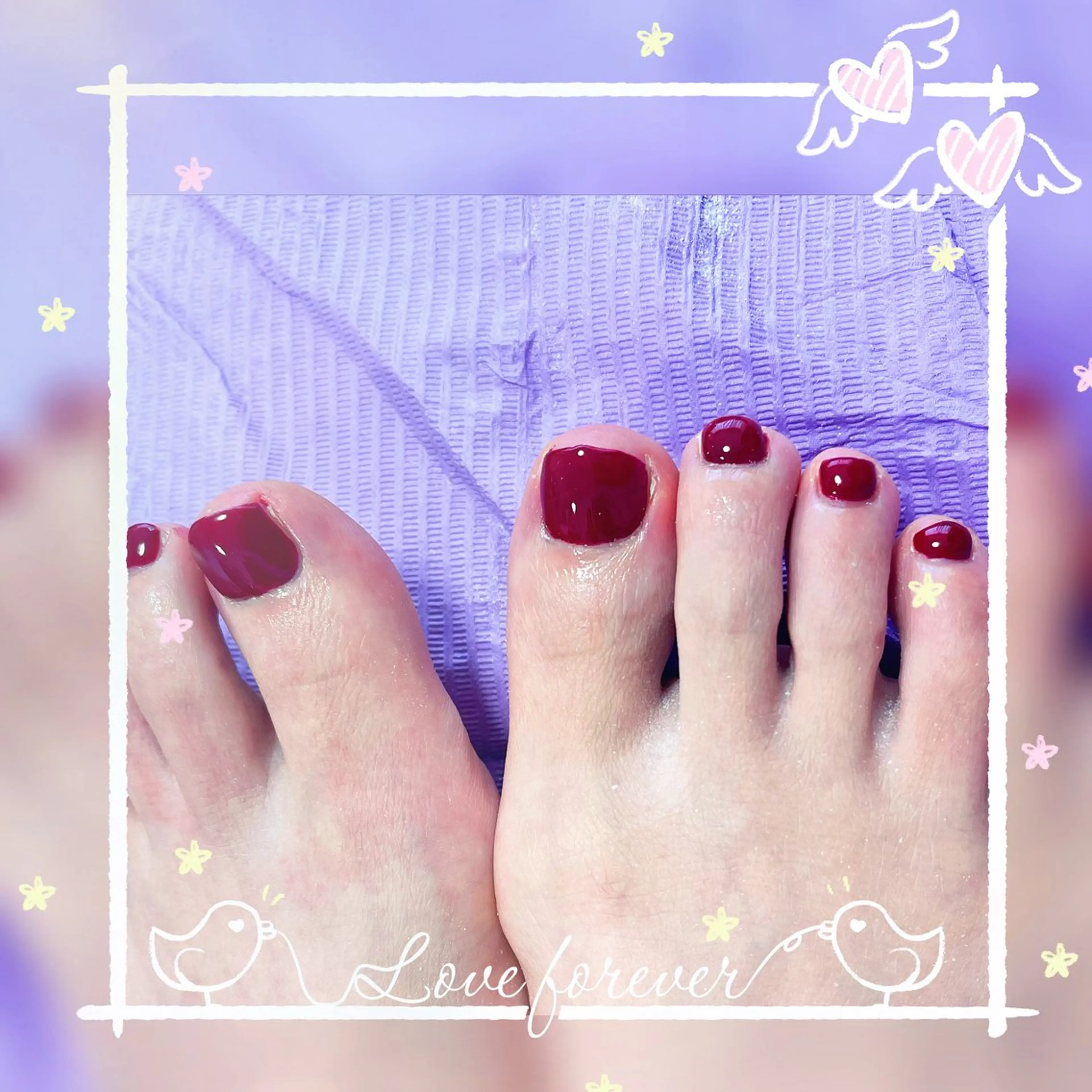ネイル フットネイル Twinkle Nail Kuboのネイルデザイン