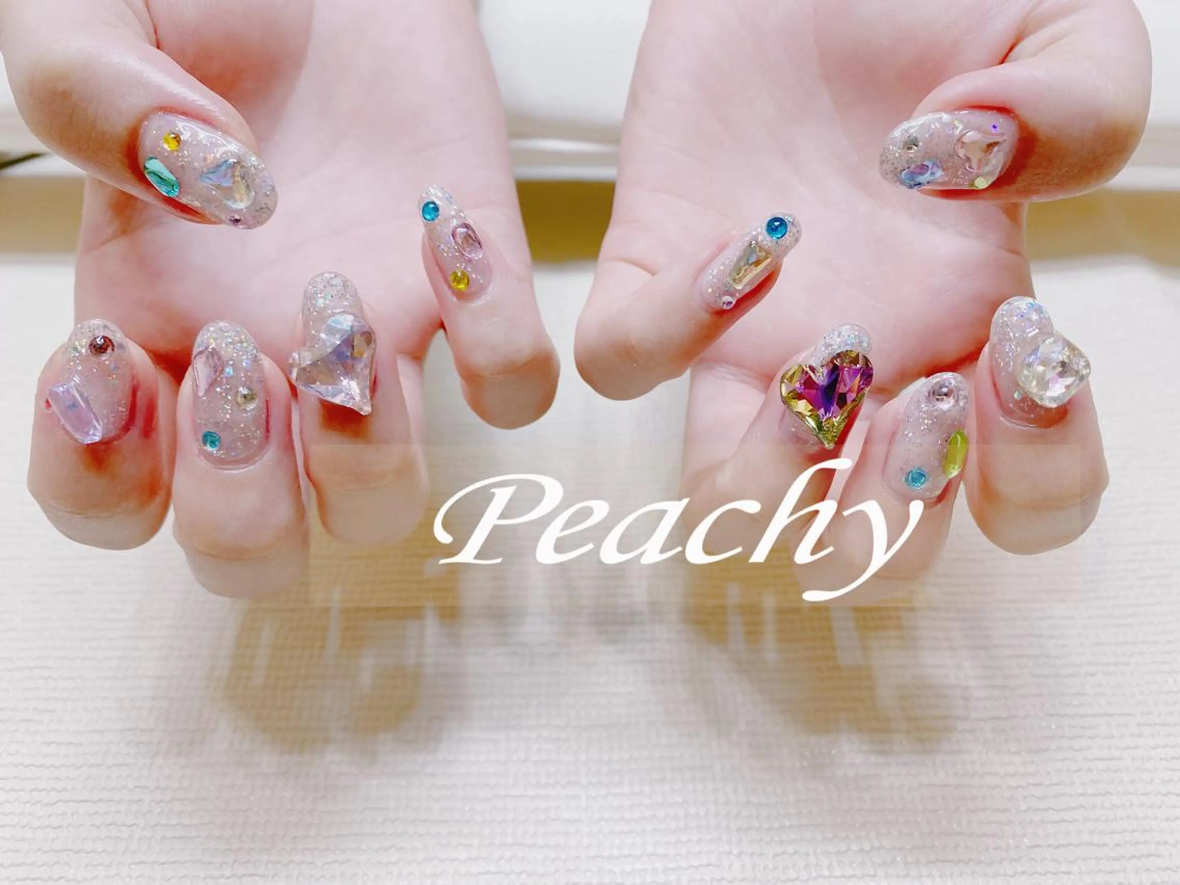 ネイル Peachy 🍑のネイルデザイン