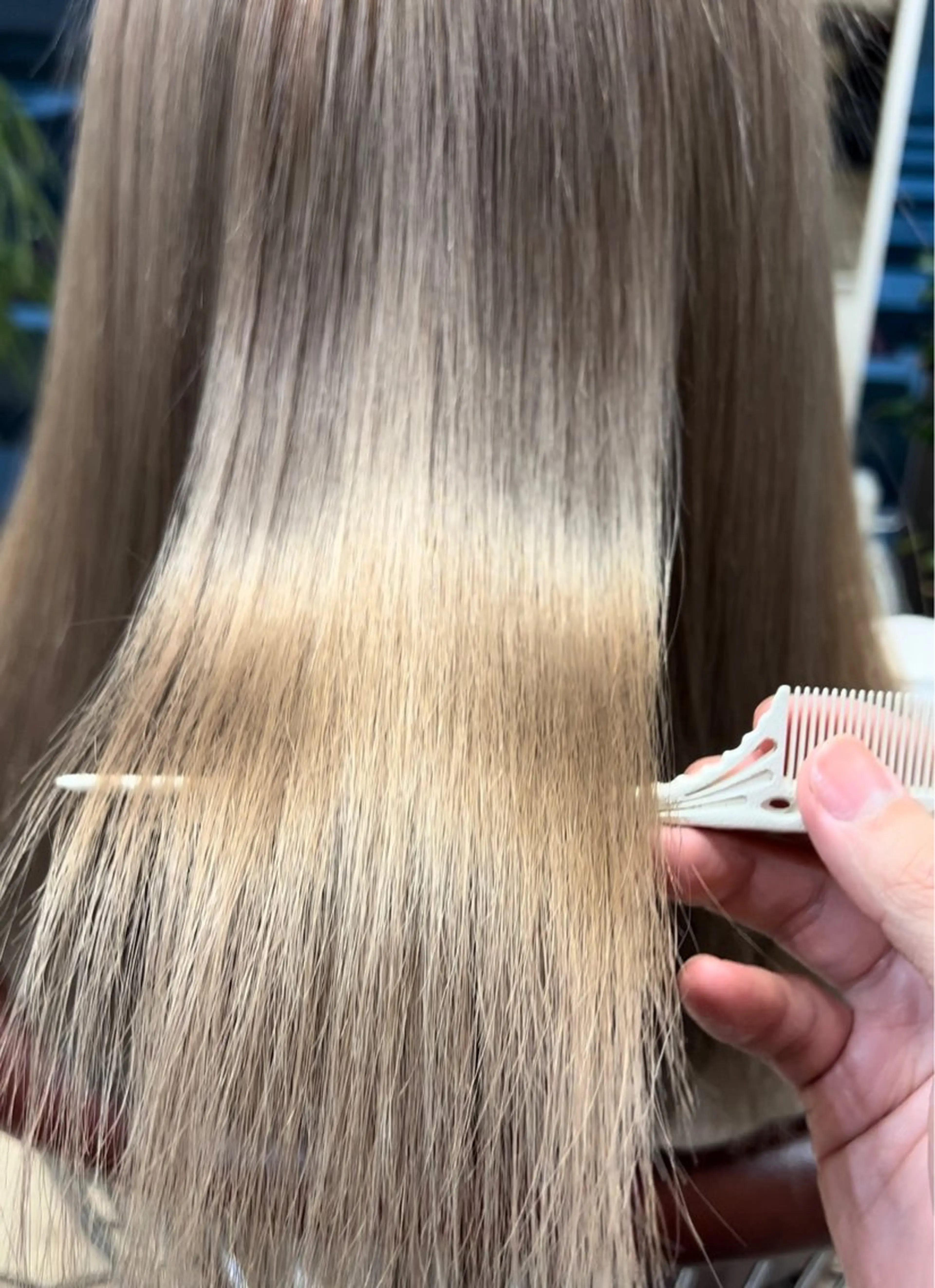 セミロング カラー ベージュカラー ミルクティーベージュ XeRo所属・カットモデル募集中/ 渋谷/メンズ/アリジのヘアスタイル