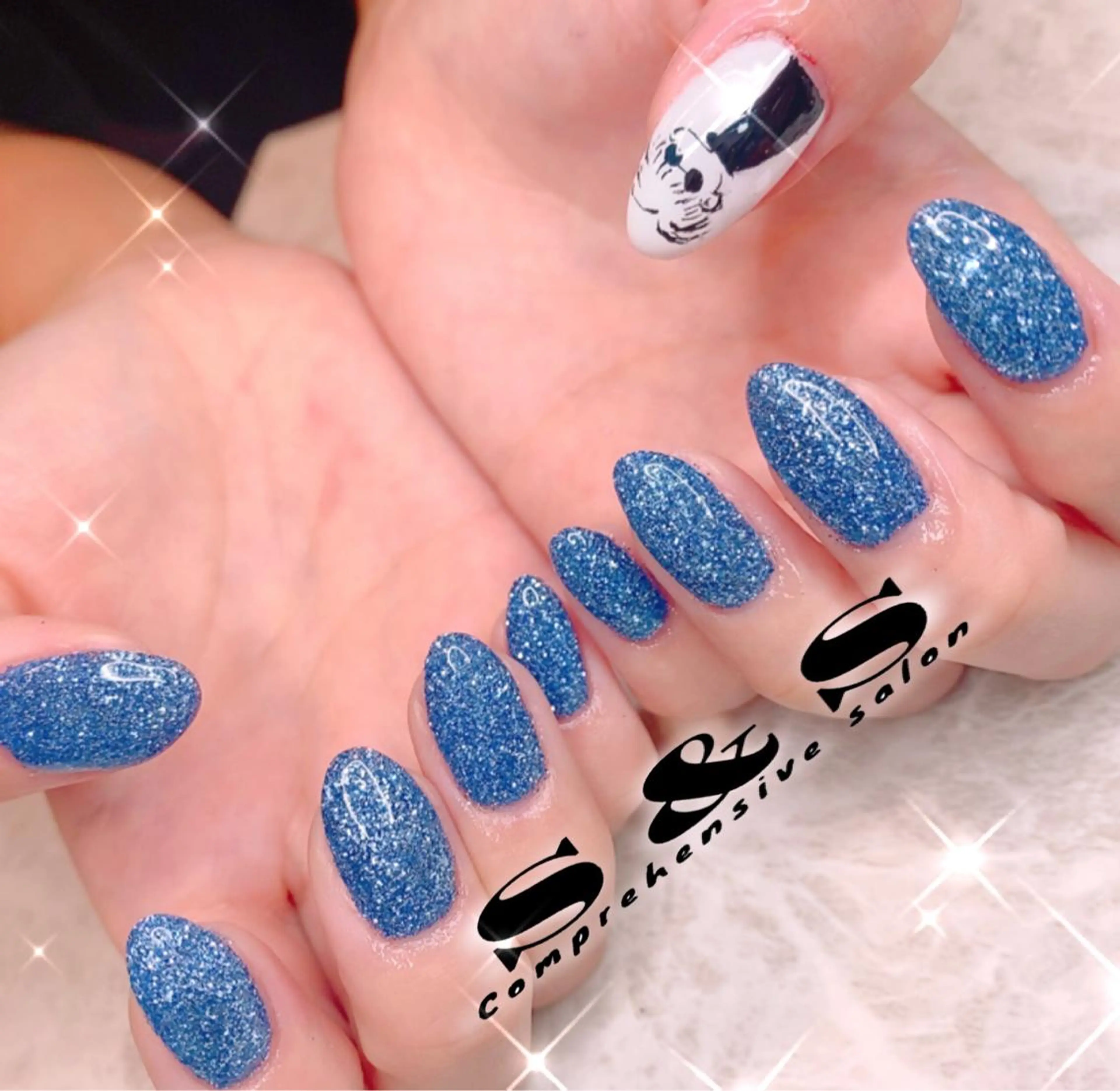 ネイル 長さ出し メンズネイル 持ち込み スカルプネイル S&S 村田小百合のネイルデザイン