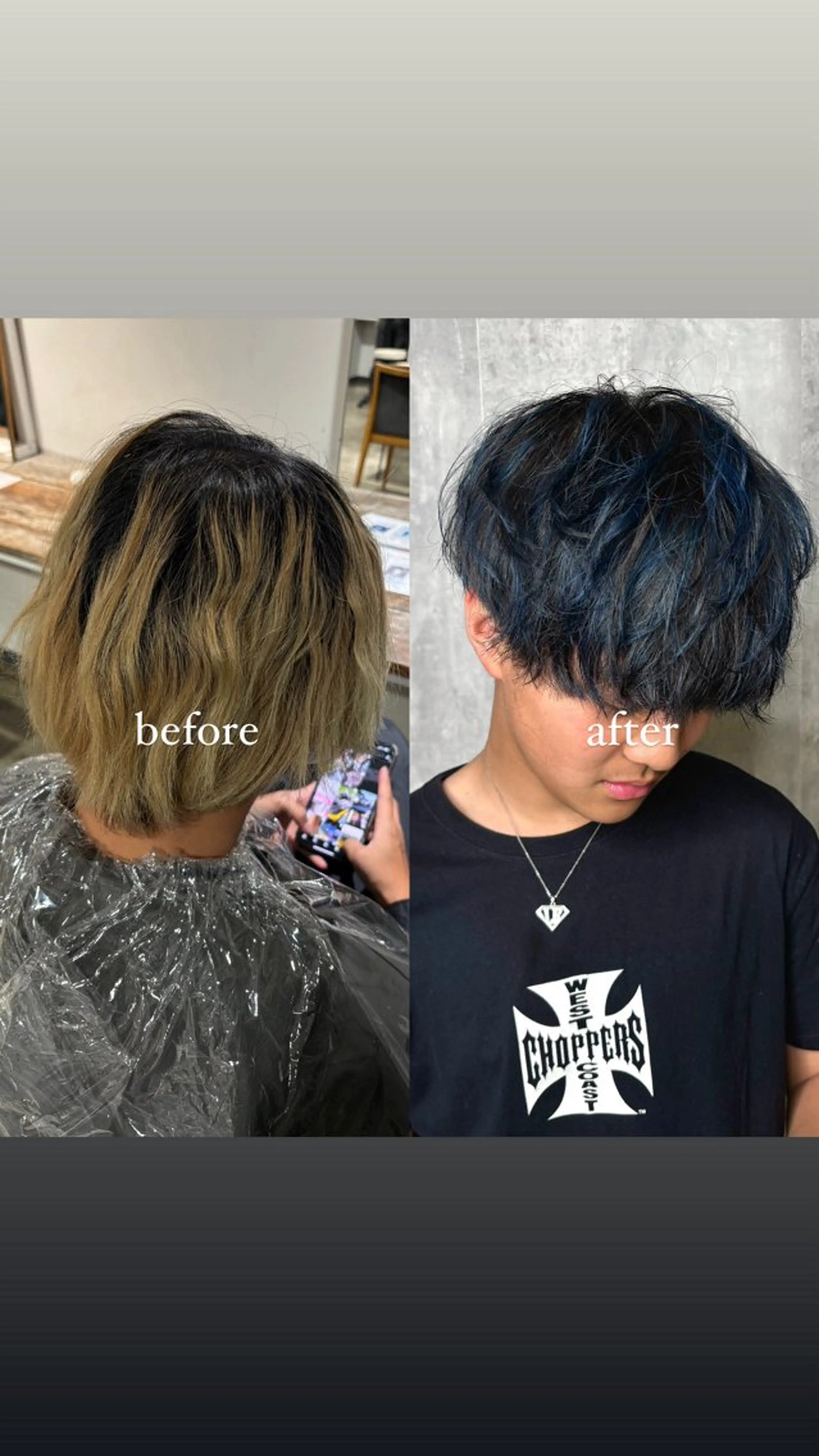 ミディアム カラー メンズ 💫miyu💫デザ インカラー/アレンジのヘアスタイル