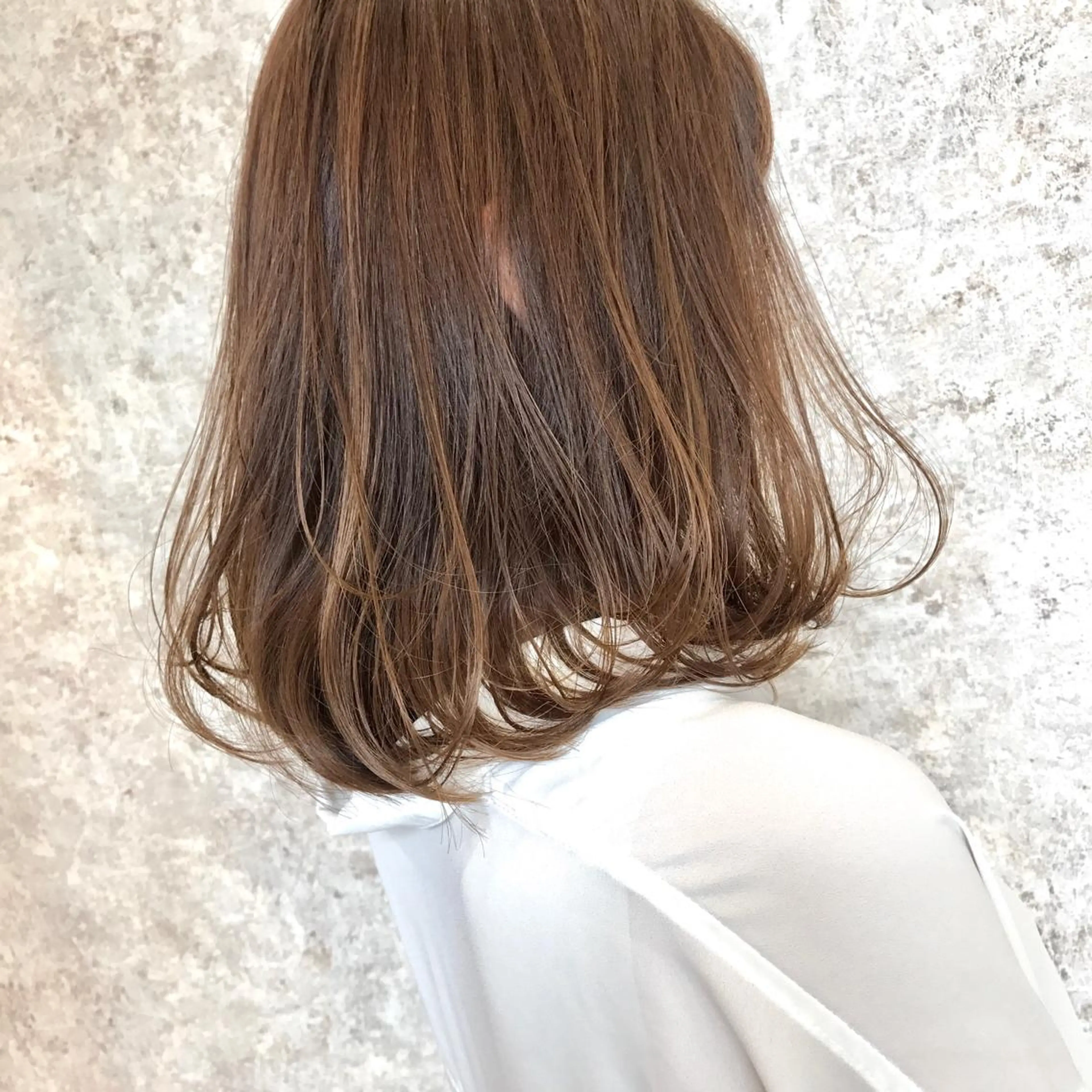 ミディアム HARUNA🤍 大人ショートヘアのヘアスタイル
