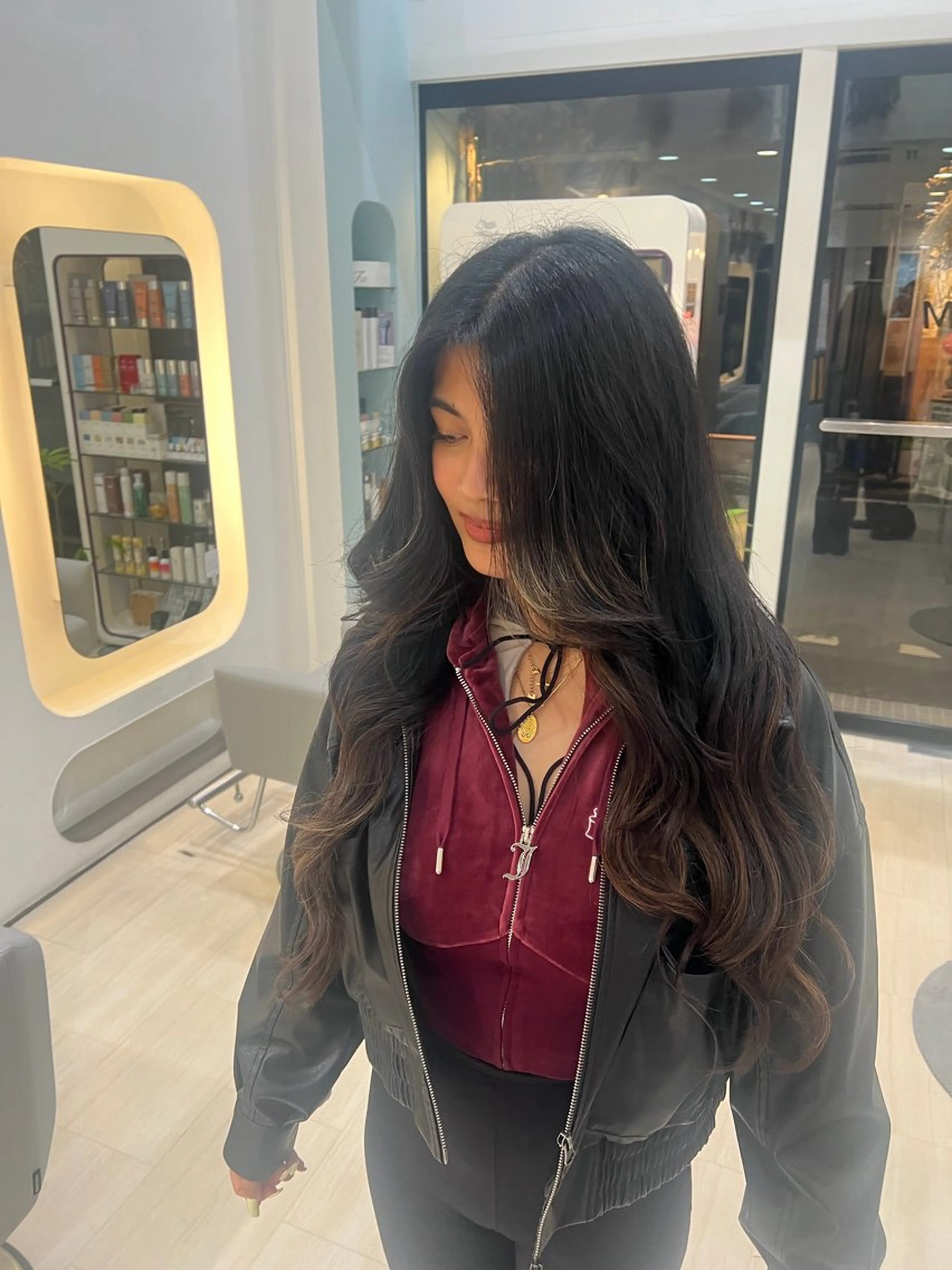 ミディアム パーマ カット 堀井 凌平のヘアスタイル