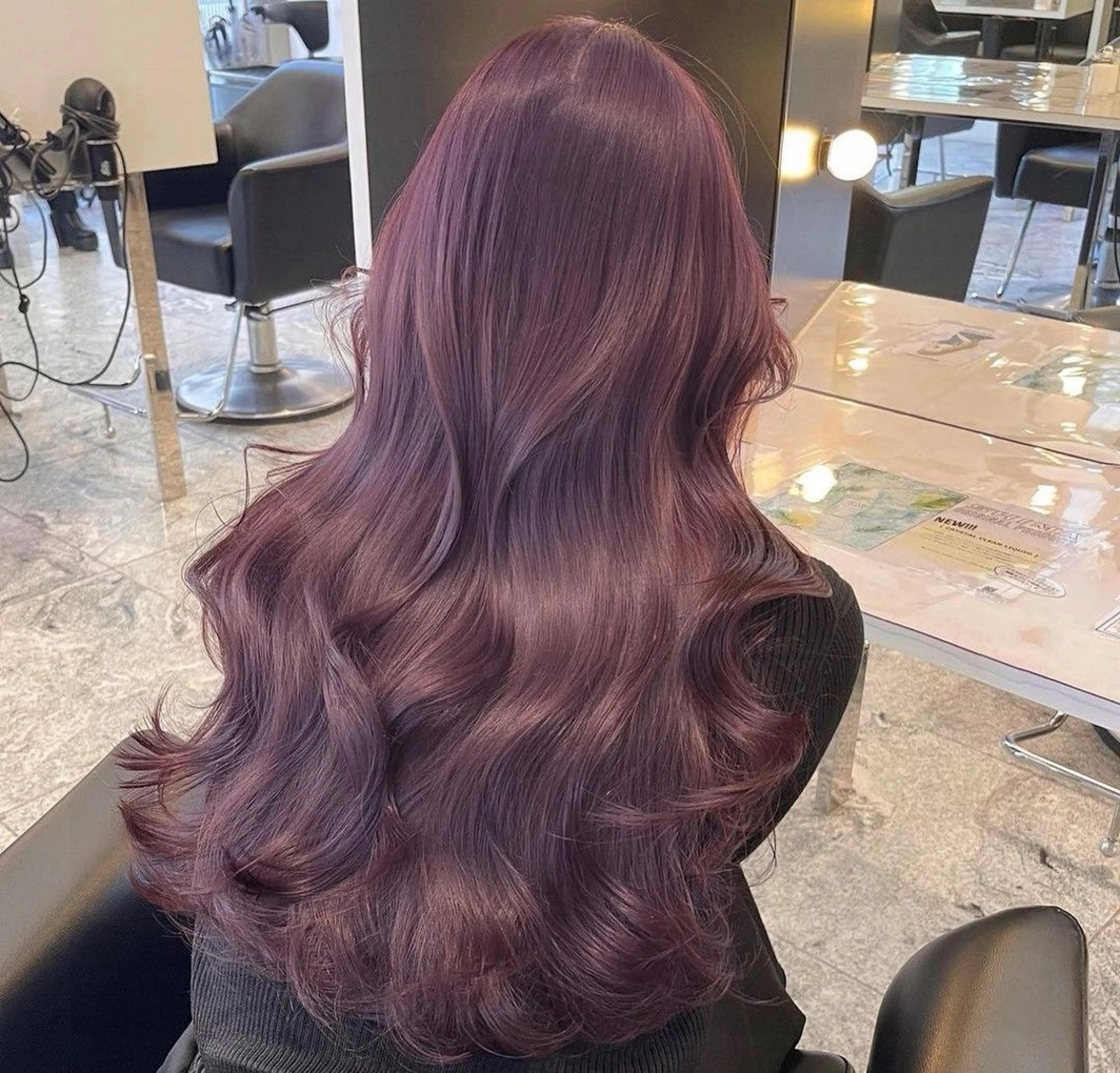 ロング カラー ブロンド ピンクカラー ヘアカラー ハイトーン特化/ 複雑履歴修正/拓真のヘアスタイル