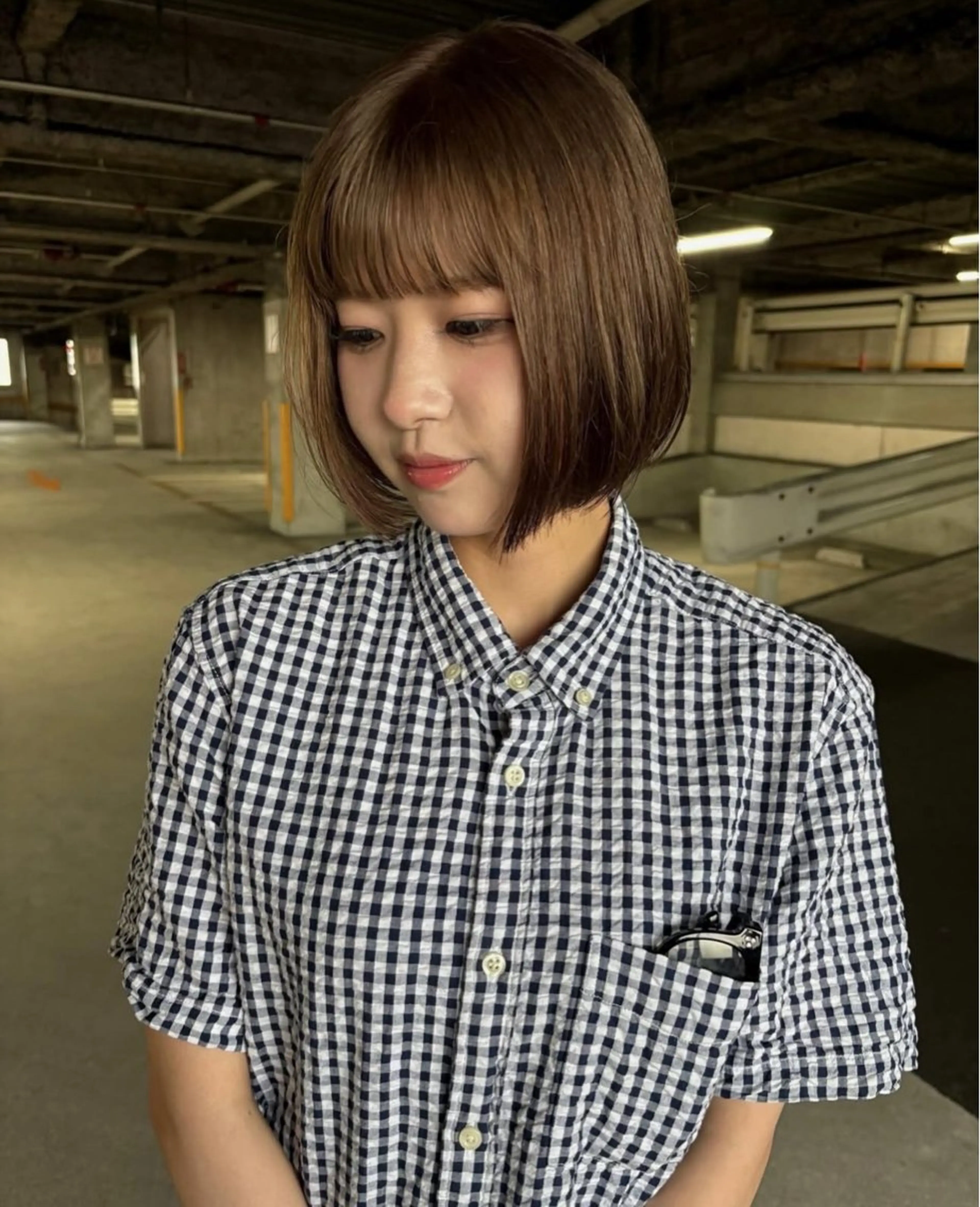 ショート 森口 しおんのヘアスタイル