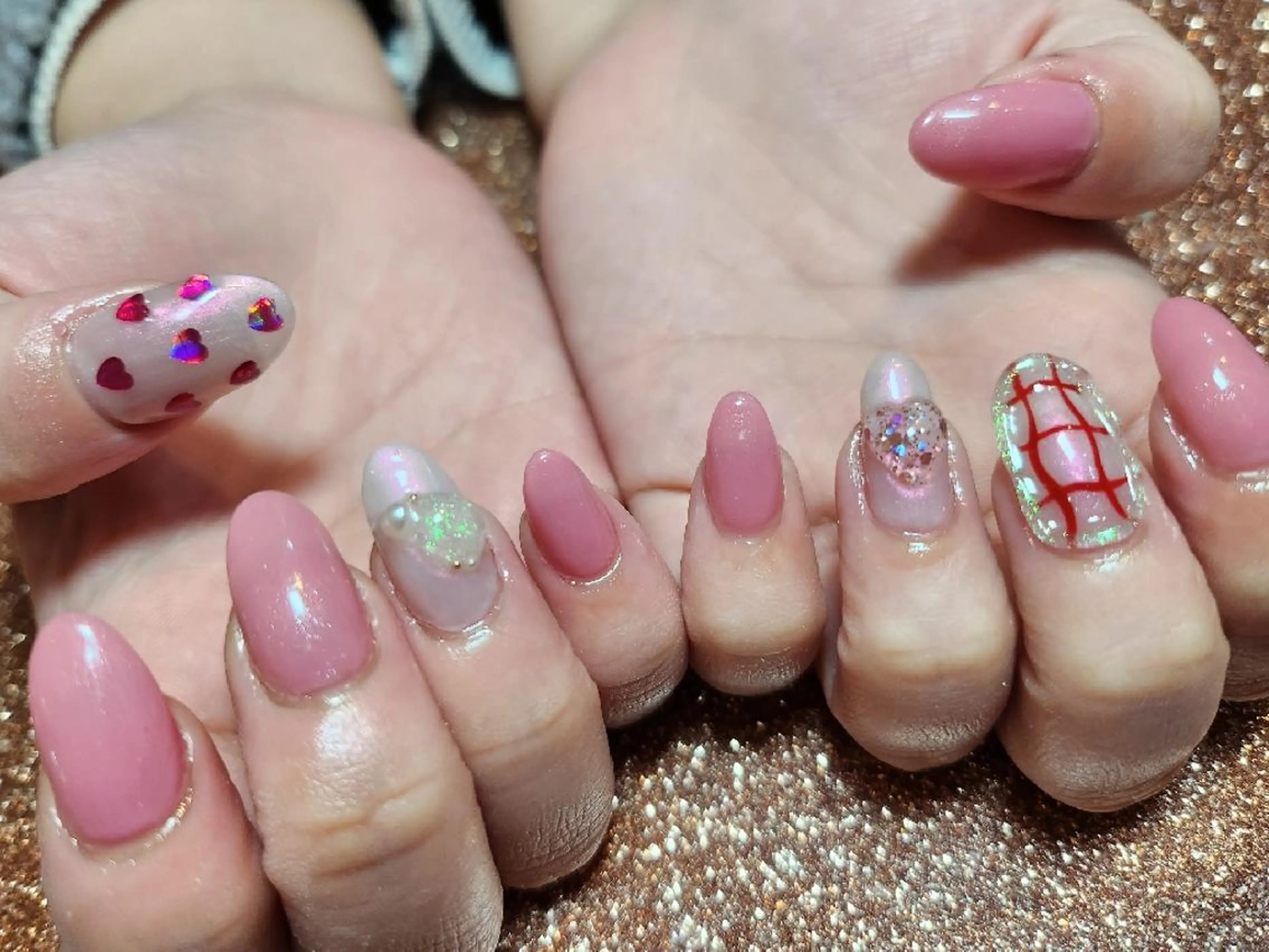 ネイル ハンドネイル 💜bora .のネイルデザイン