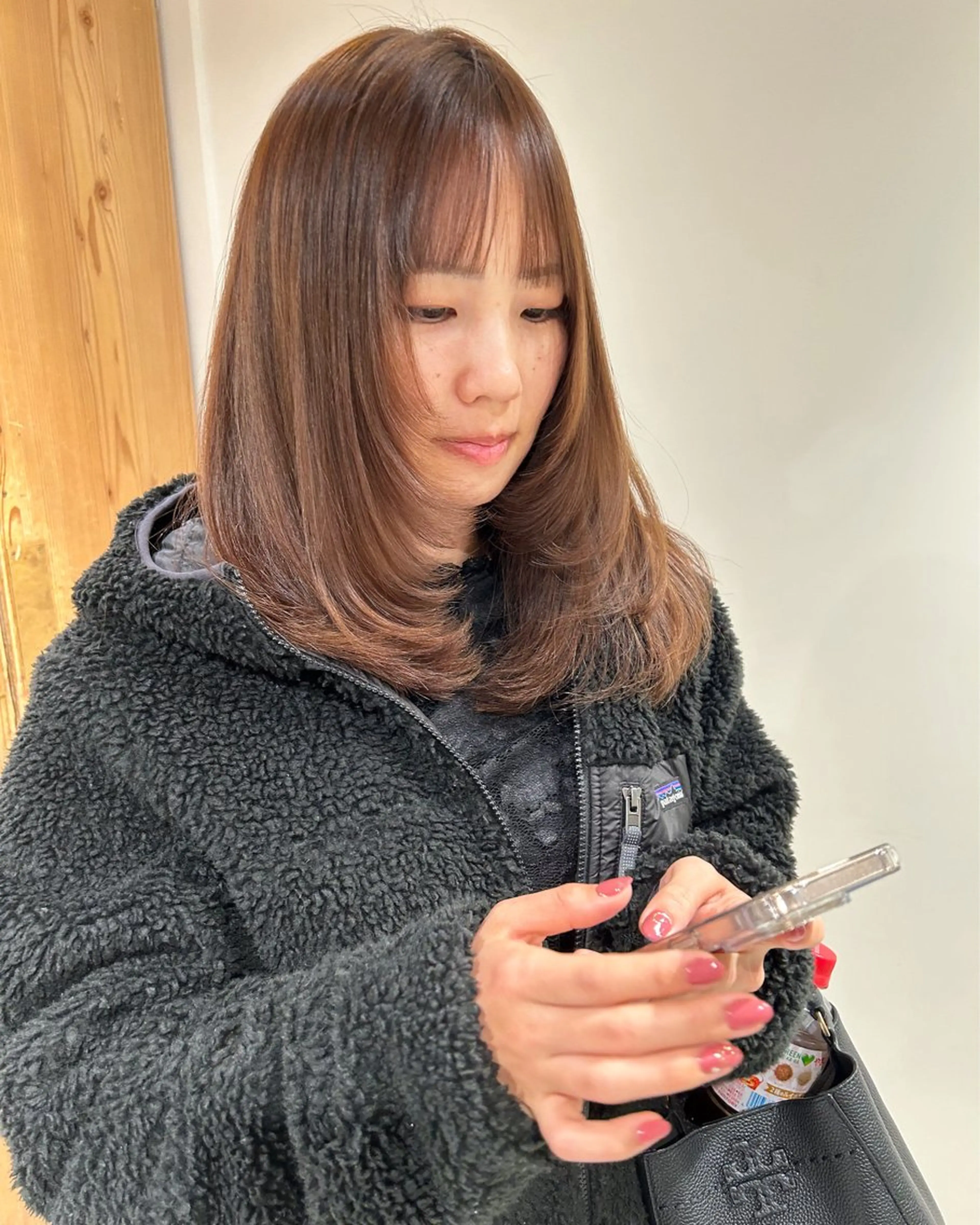 ロング カラー レイヤーカット カット ヘアカラー トリートメント ヘッドスパ GO TODAY  SHAIRE  SALON   渋谷モディ所属・スキバサミを使わない カット🌼唯🌼のヘアスタイル