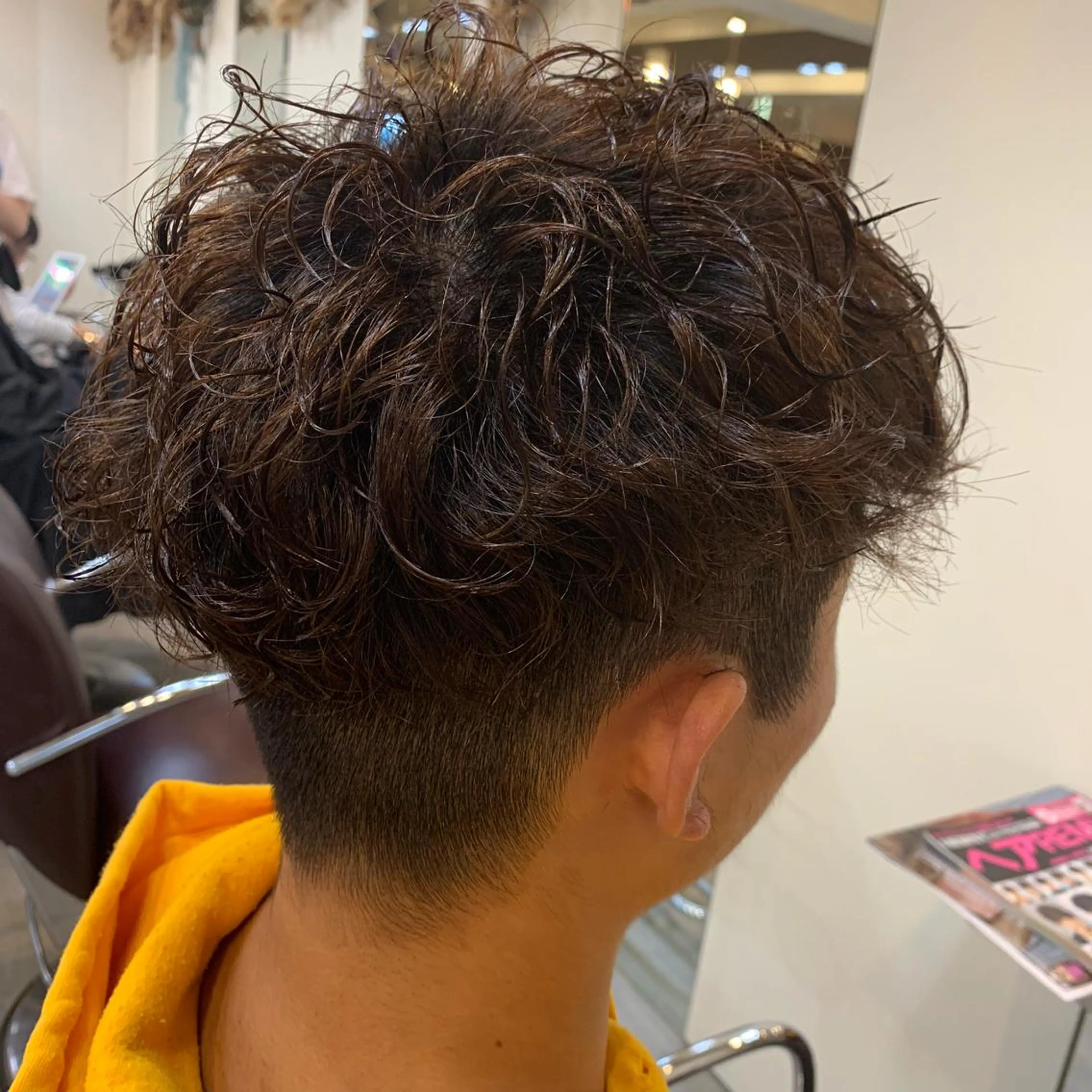 ショート パーマ メンズ AOI✩⡱ y2kネイルのネイルデザイン