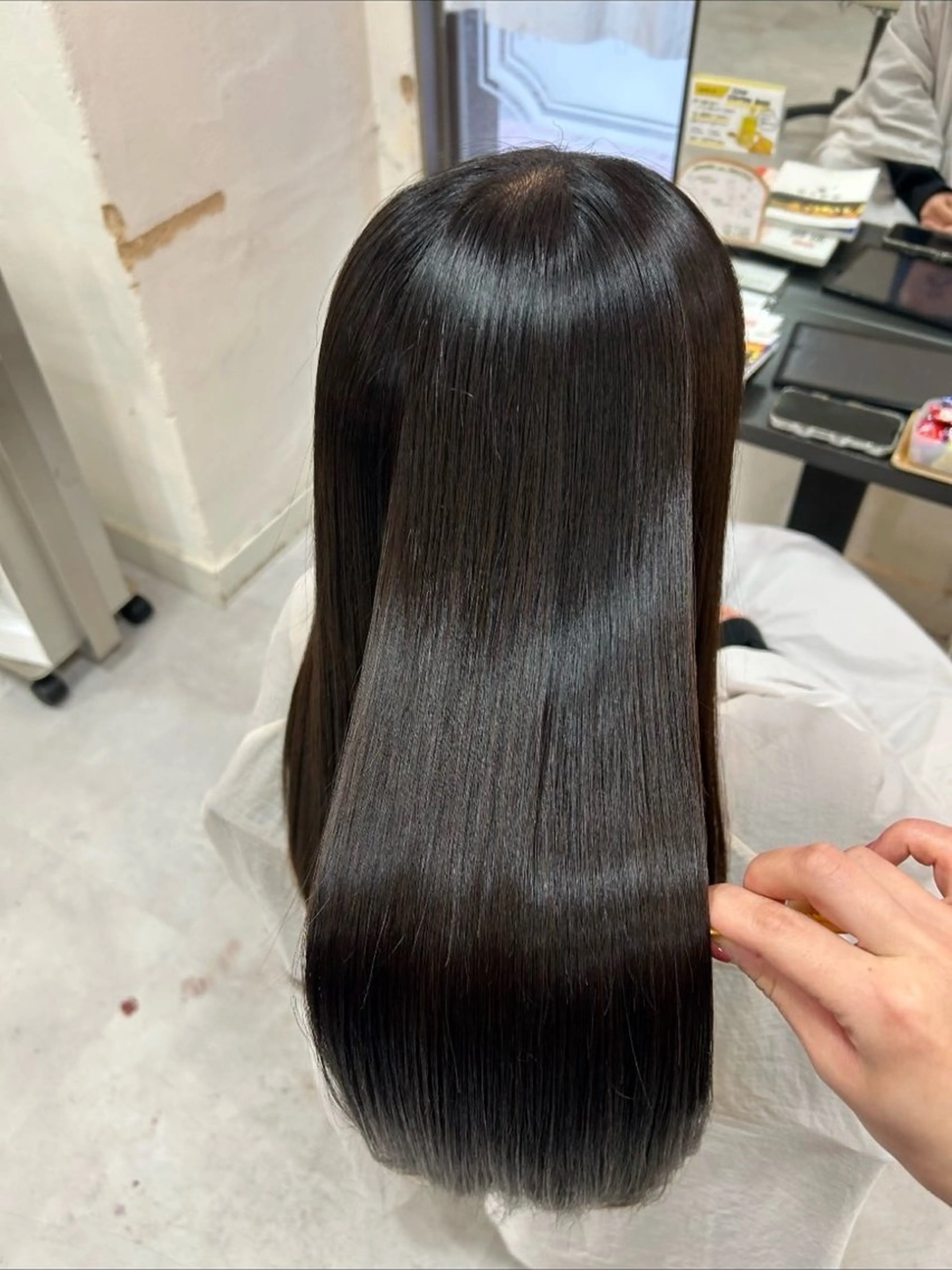 縮毛矯正✨️ カットなし❌の写真