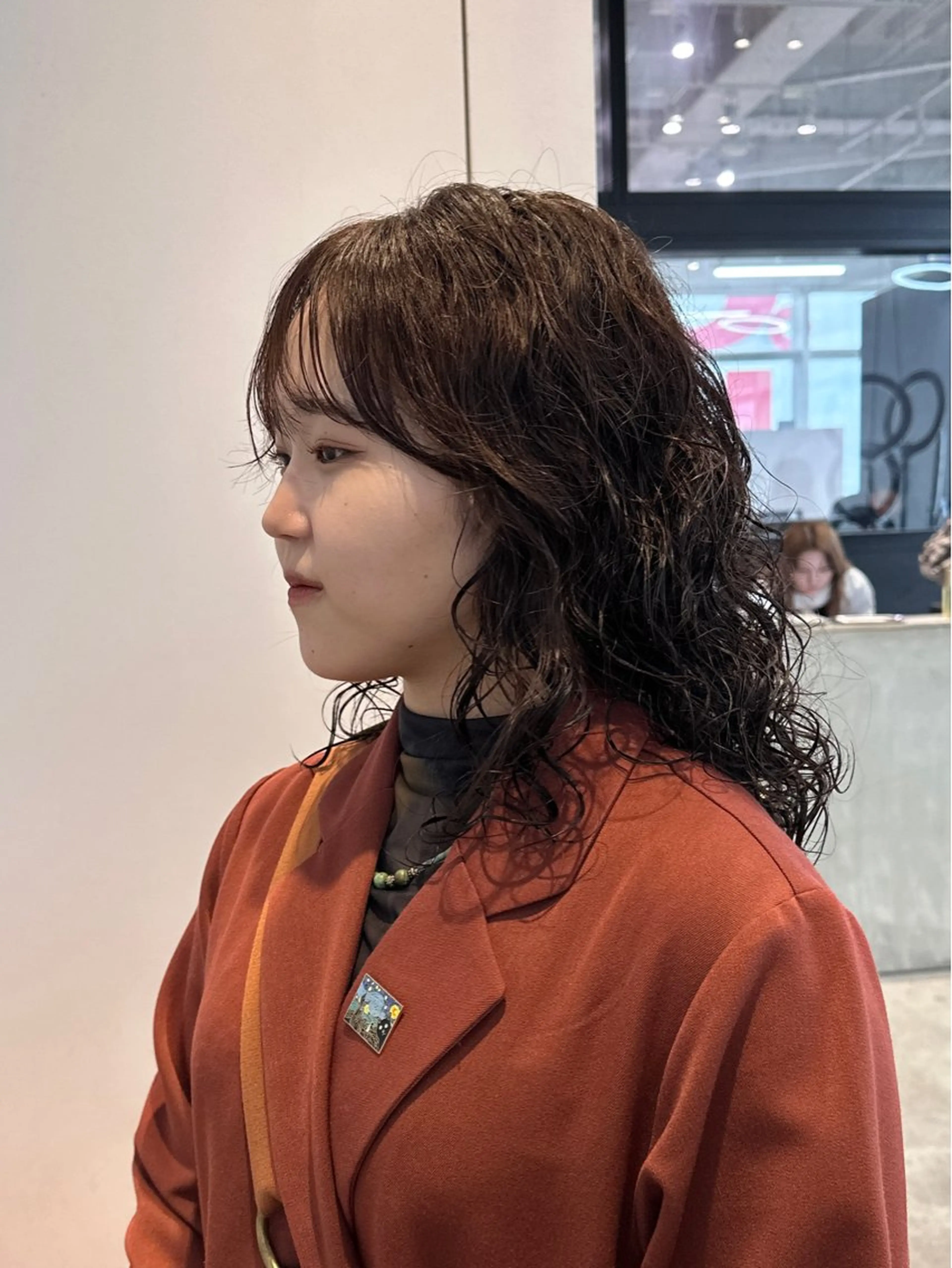 ミディアム パーマ 似合わせカット/南内 しゅうき /✨のヘアスタイル