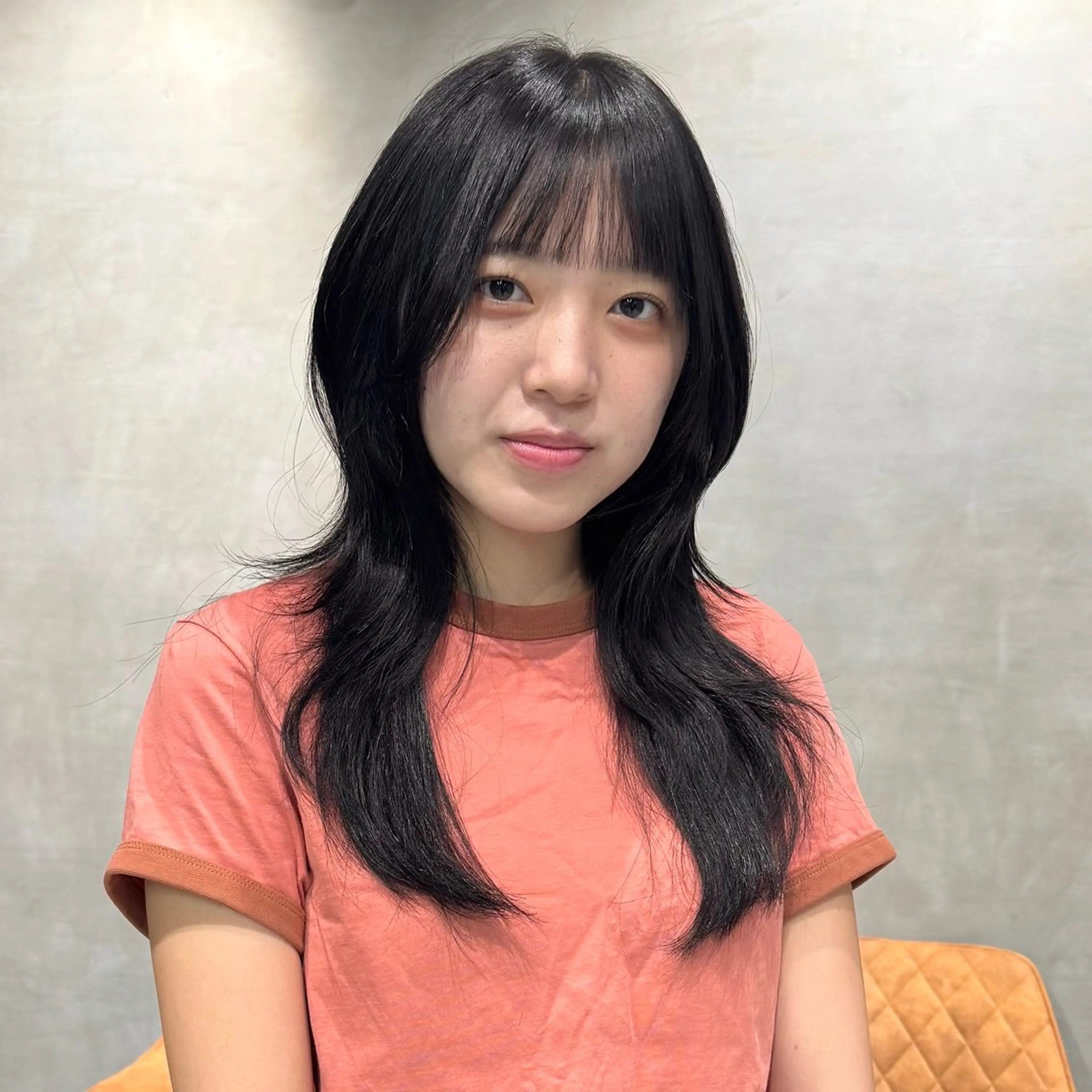 ロング カラー カット ヘアカラー トリートメント レイヤー/ウルフ🤎 mayo.のヘアスタイル