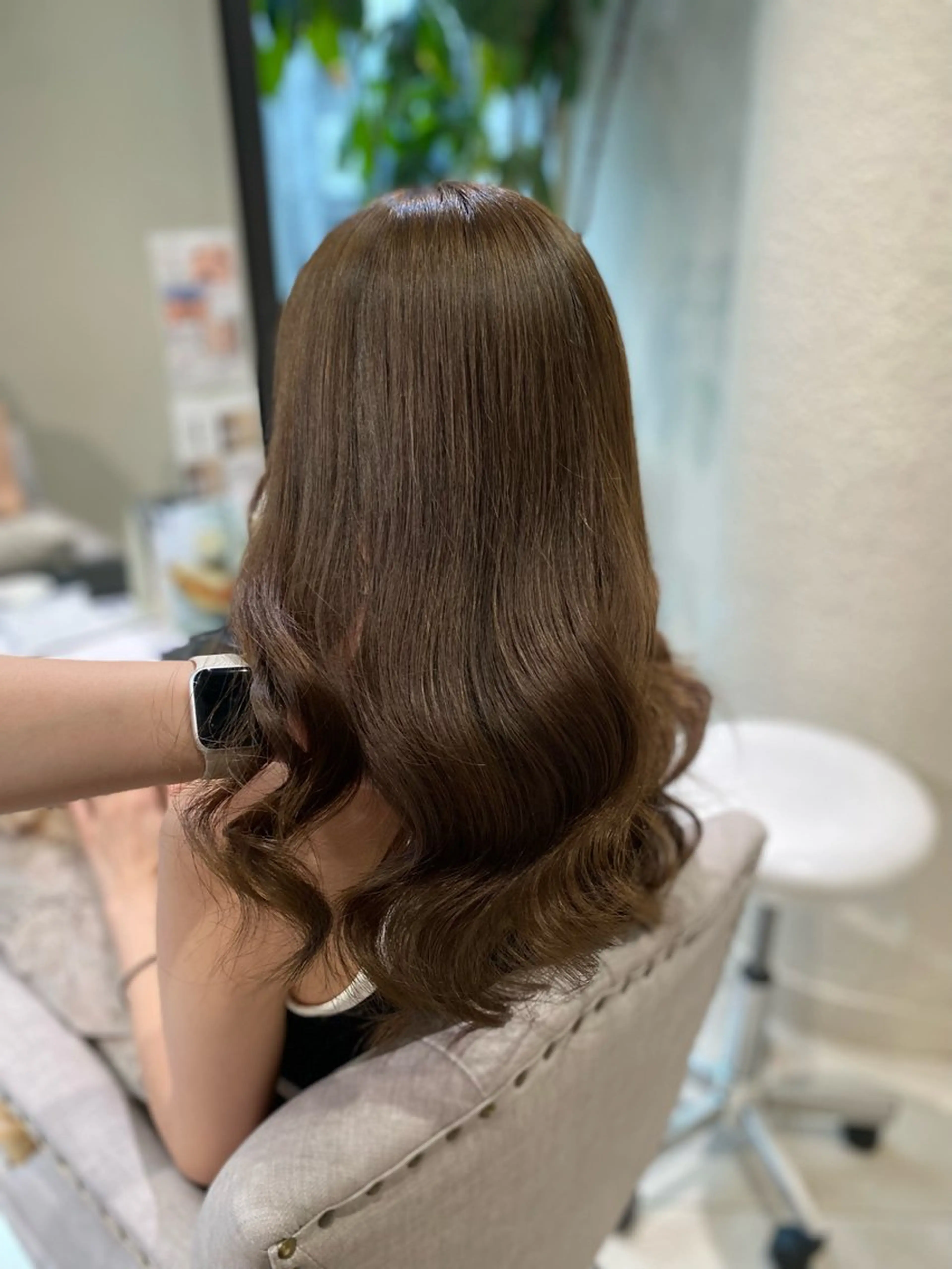 カラー ヘアカラー トリートメント ハイトーン✨艶髪💘 💘 AYANO💘のヘアスタイル