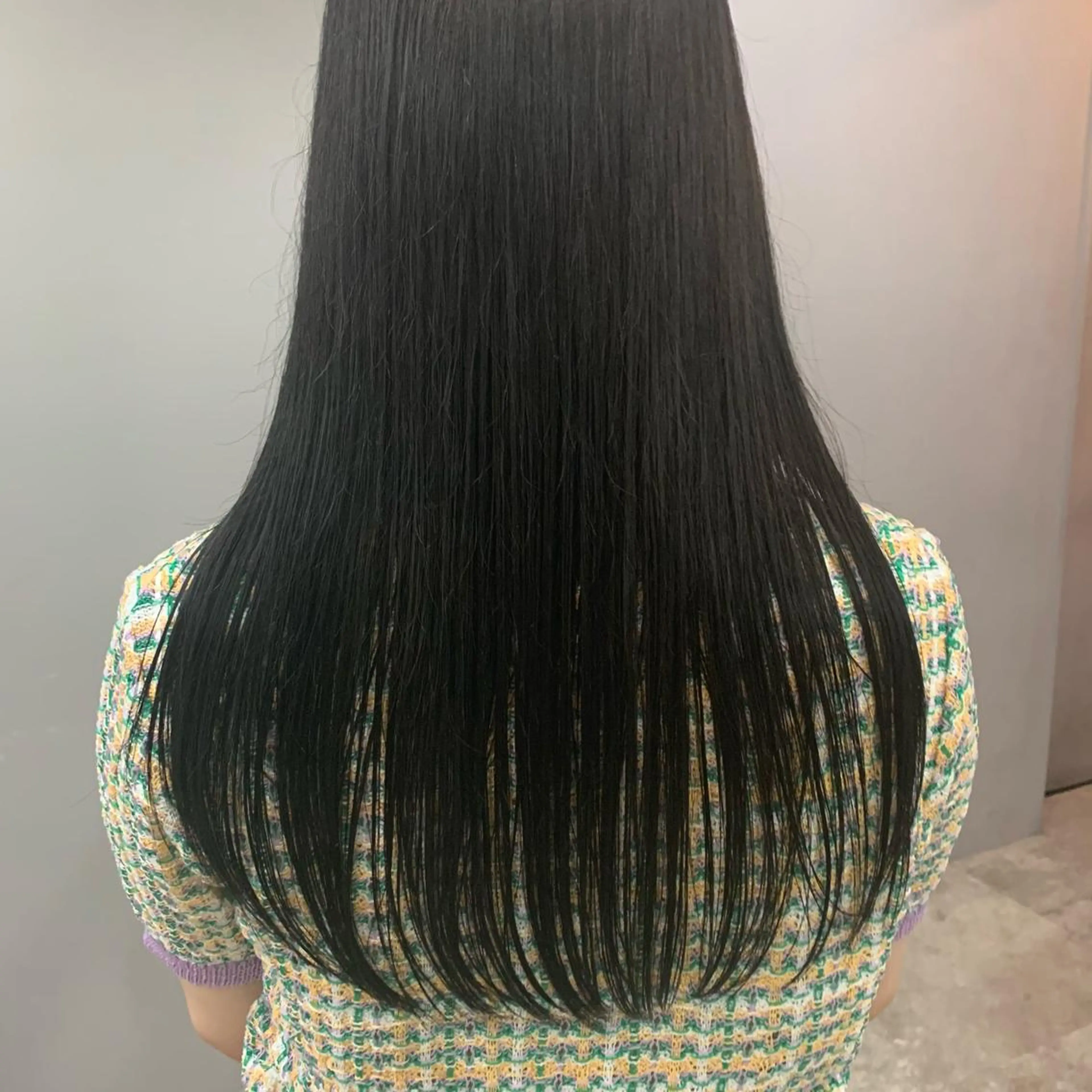 ロング 透明感カラー/カット 髪質改善/森栄範のヘアスタイル