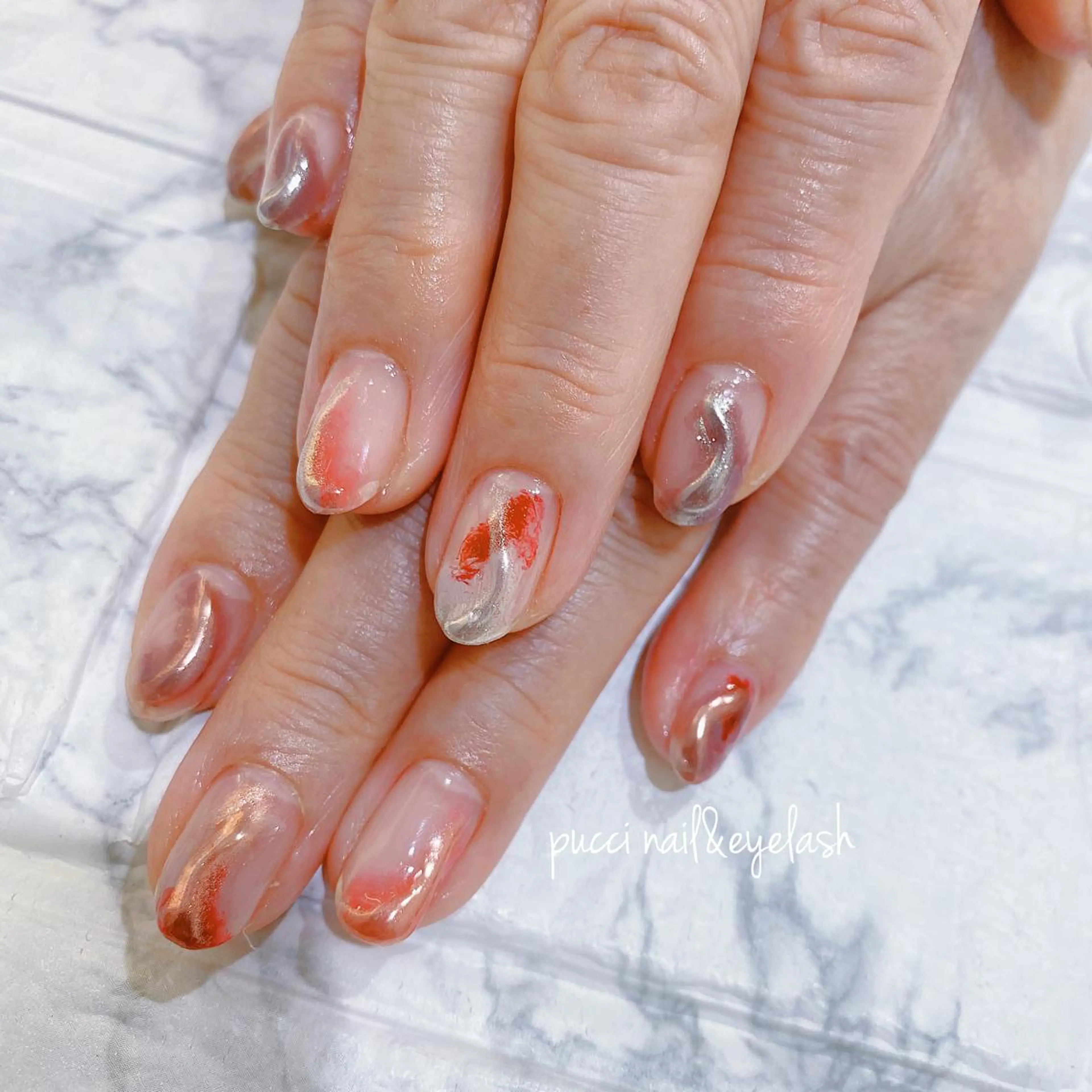 ネイル kurogi nanakaのネイルデザイン