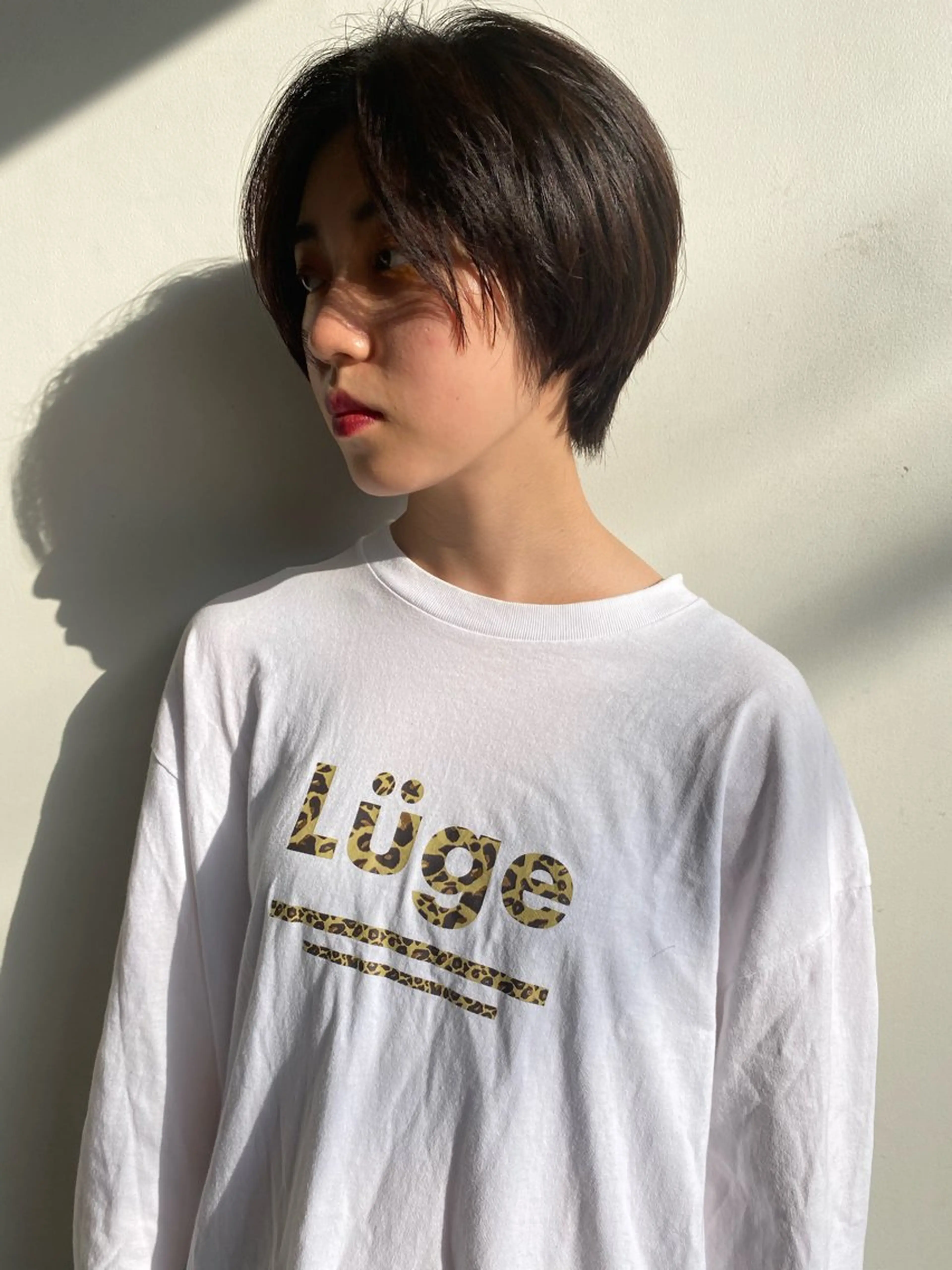 ショート カット les baladins du miroir所属・🍃YURI 🍃のヘアスタイル