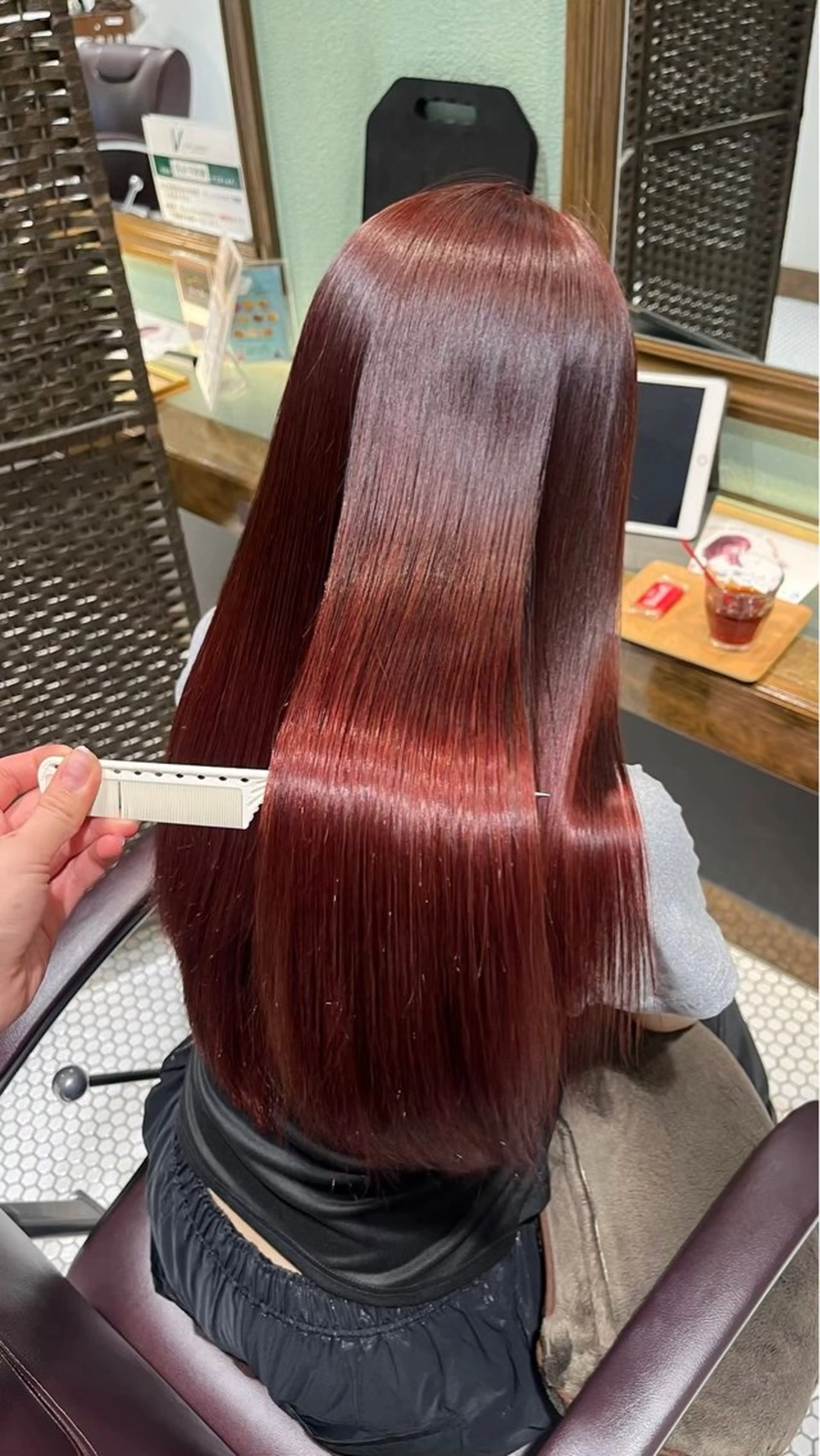 新規限定30%off【カット】➕【艶カラー】🌈✨️の写真