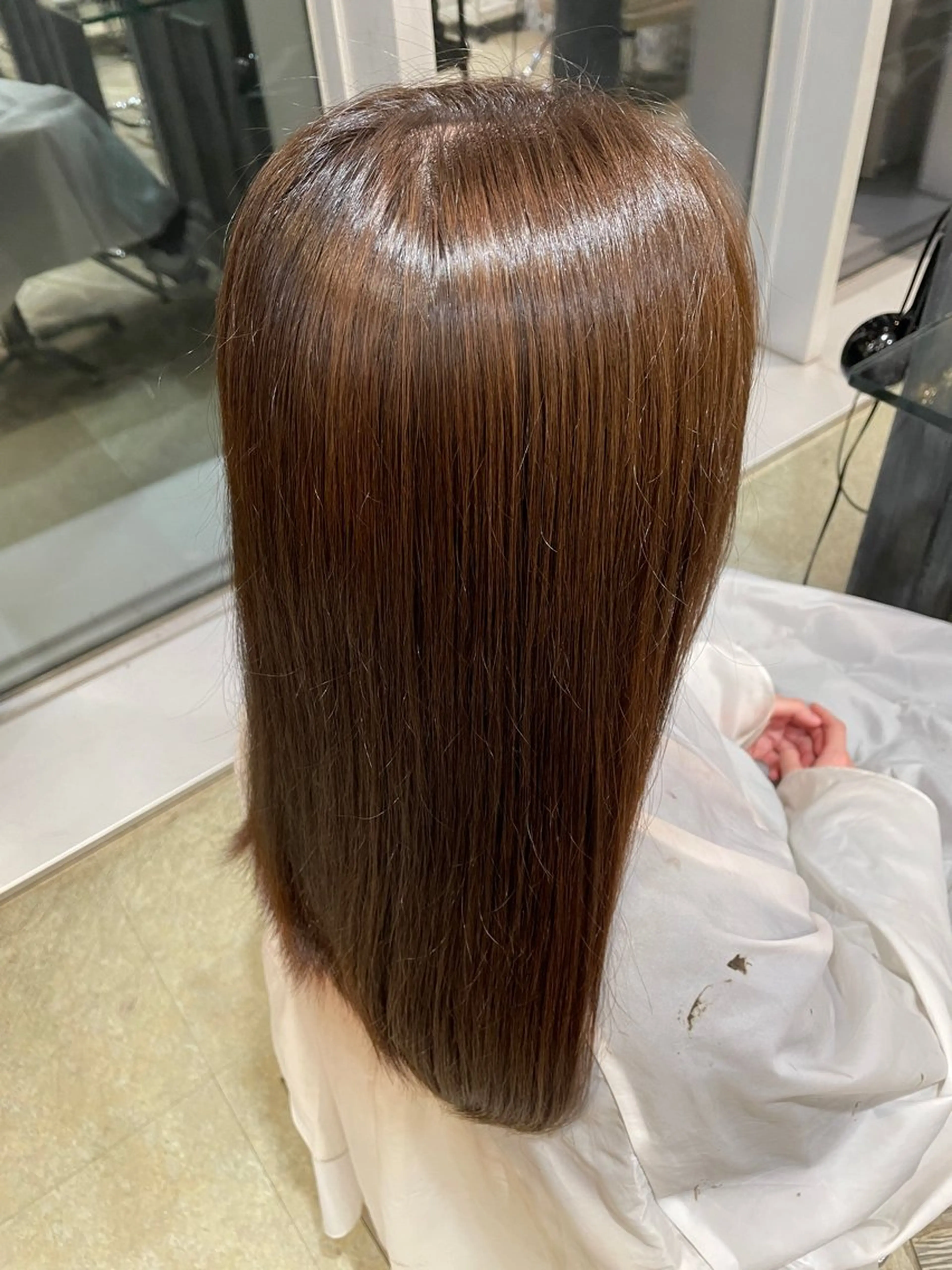 カラー ブラウンカラー マロンブラウン ヘアカラー トリートメント 隅田 早翔のヘアスタイル