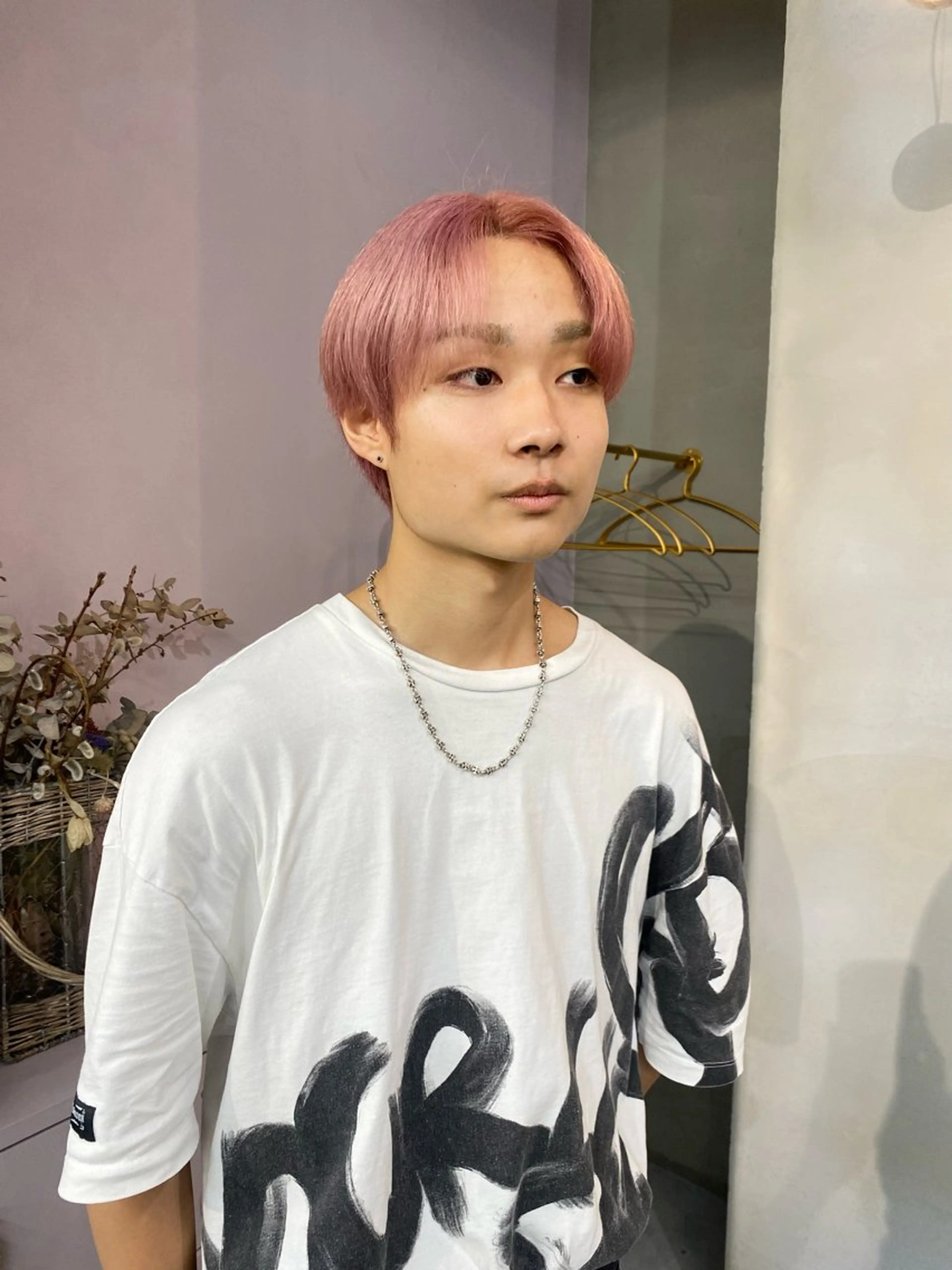 ショート メンズ ヘアカラー qulim所属・前橋 姫奈のヘアスタイル