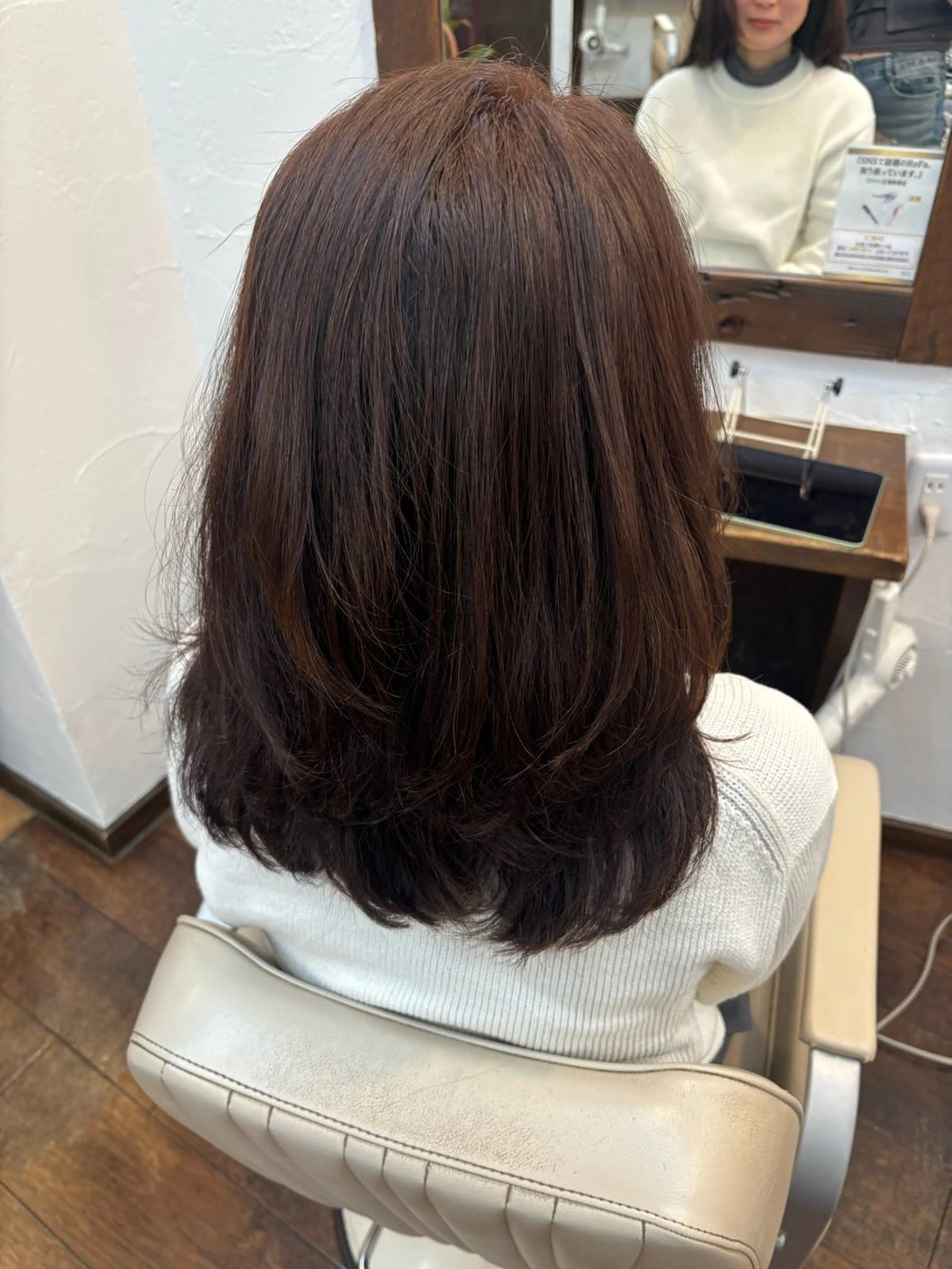 セミロング カラー ヘアカラー 🌿吉池 朱莉🌿のヘアスタイル