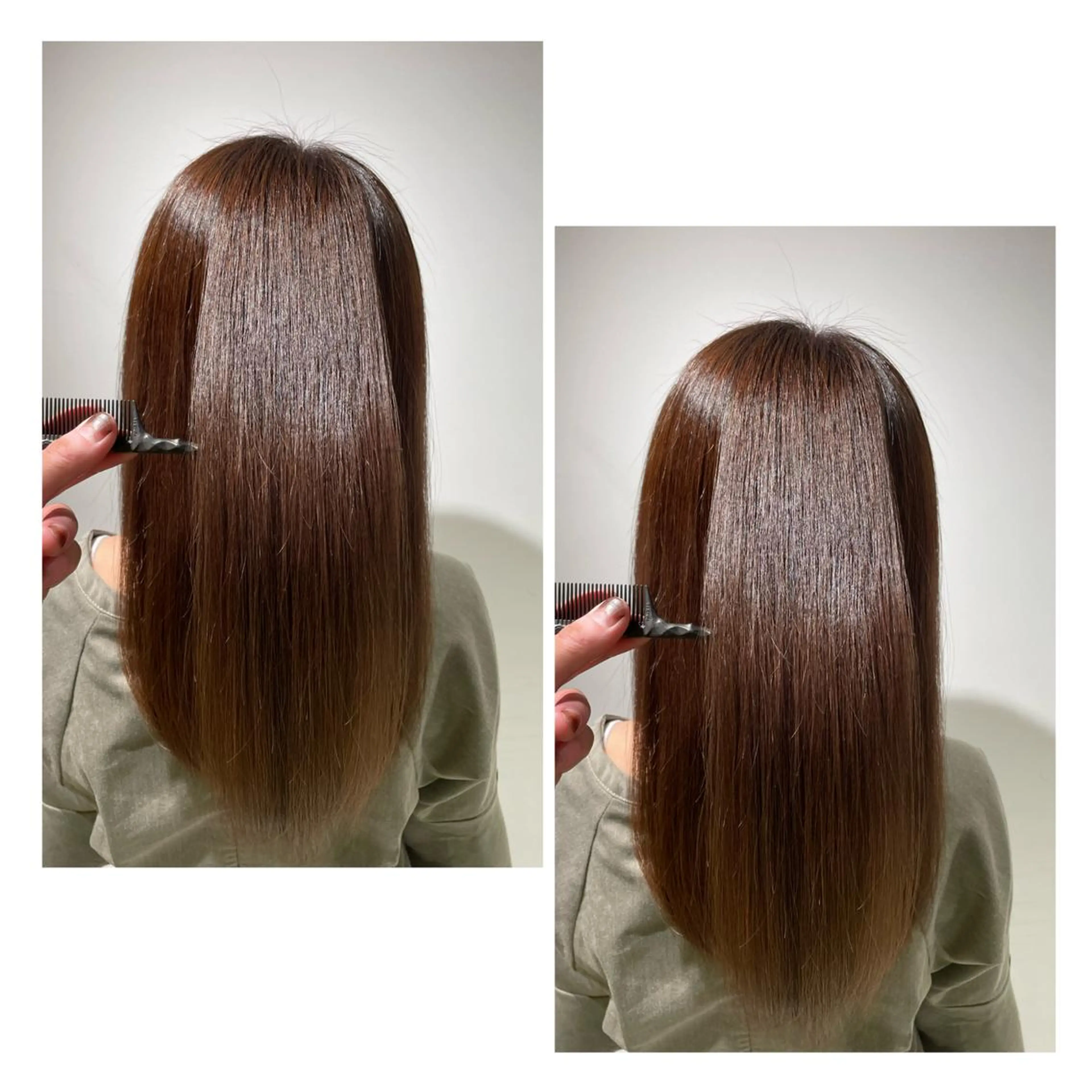 セミロング ボブ ハイライト 髪質改善 似合わせカット 縮毛矯正 rosee【ロゼ】所属・🌟髪質改善 平本雄大🌟のヘアスタイル