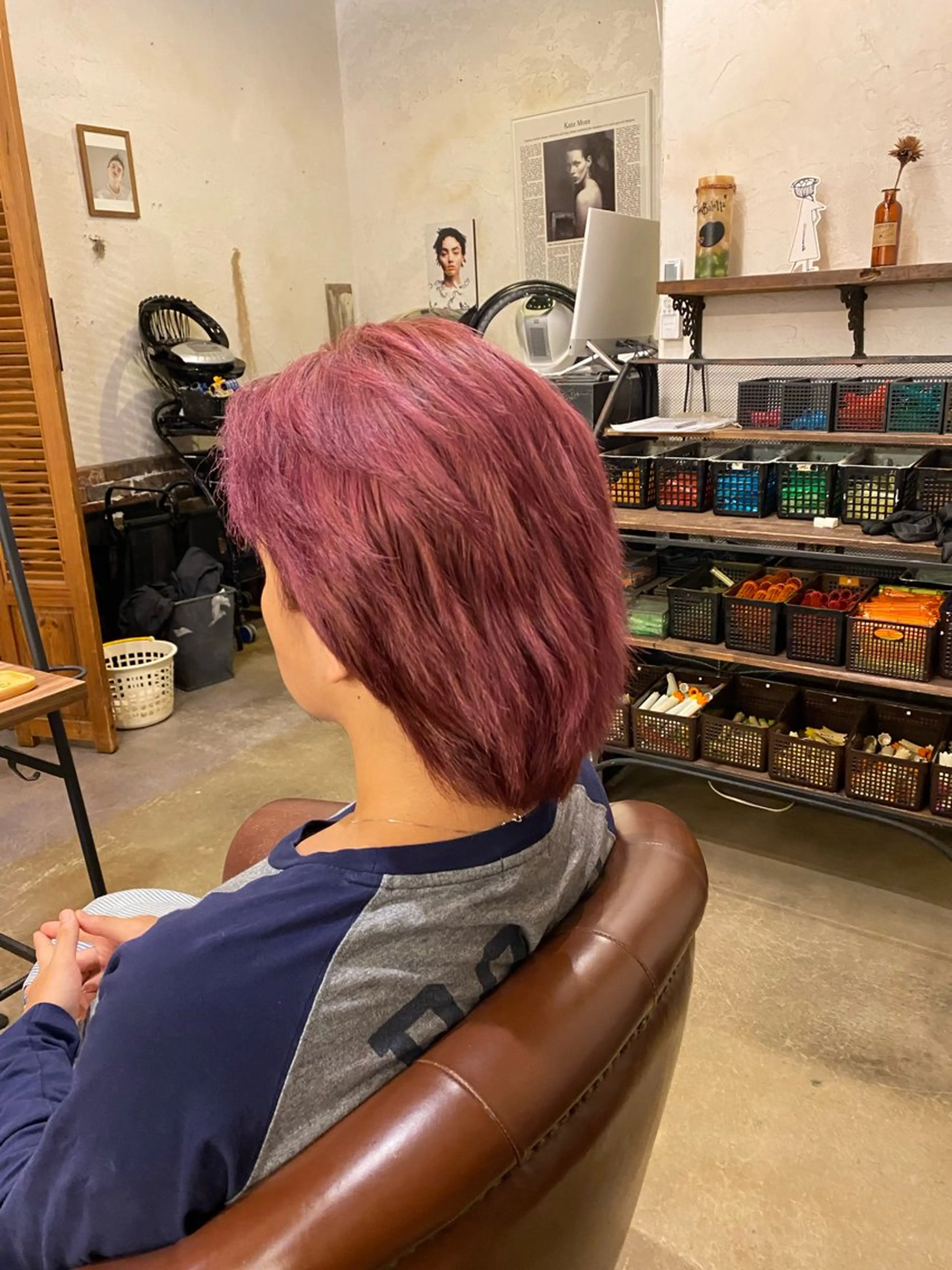 ショート ヘアカラー 🍣さとう たいか🍣のヘアスタイル