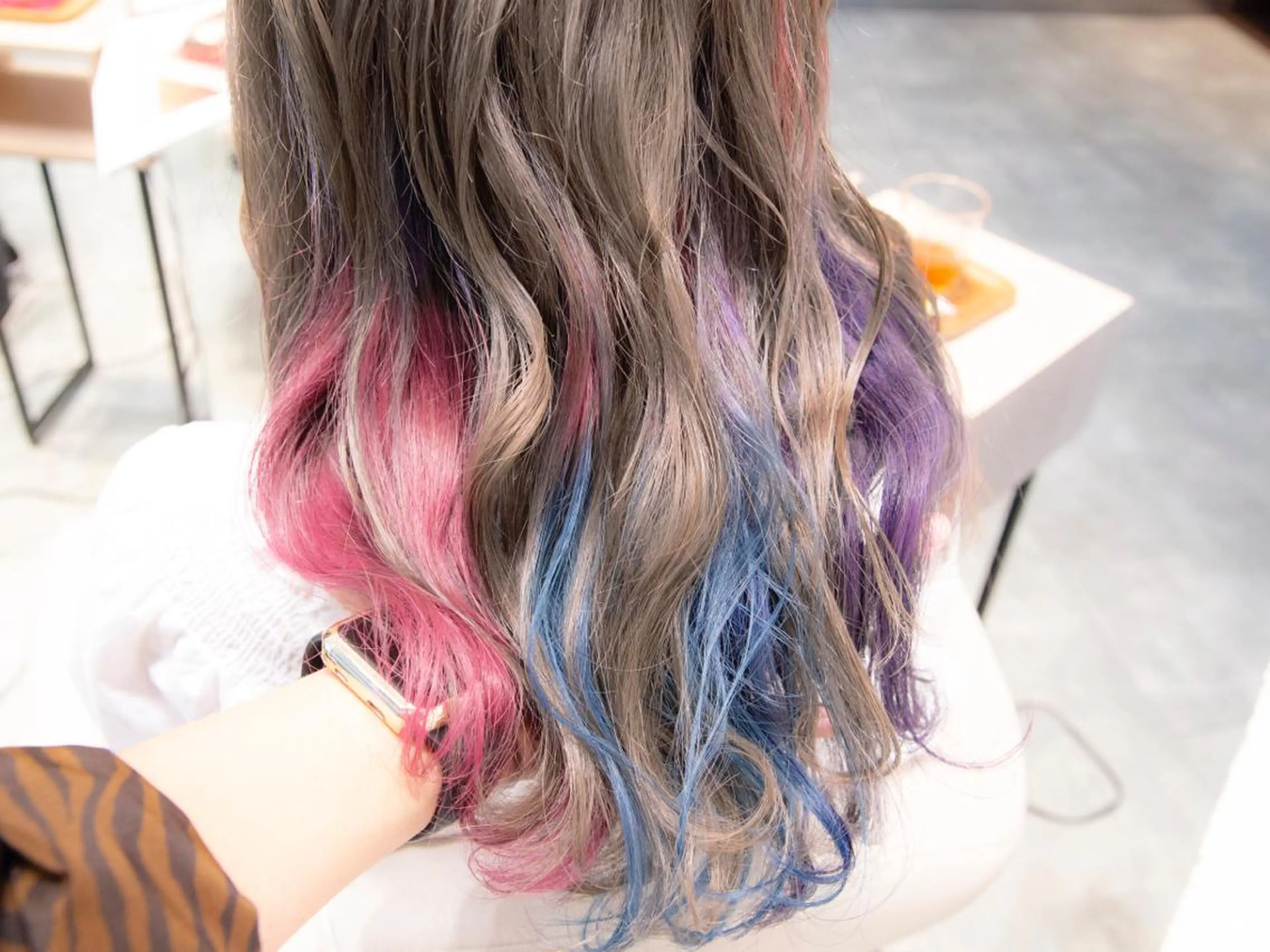 ロング カラー Re:ta Hair 飯田淳平のヘアスタイル