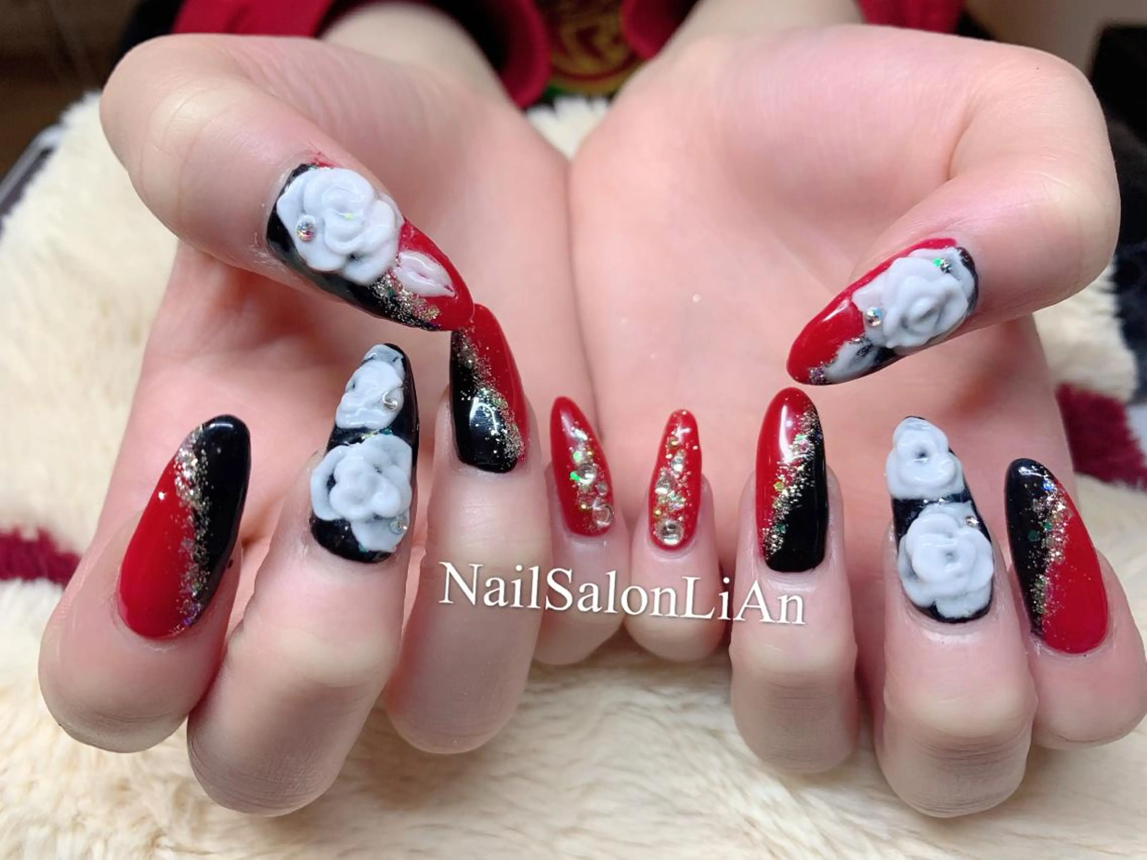 ネイル 持ち込み ハンドネイル NailSalon LiAnのネイルデザイン