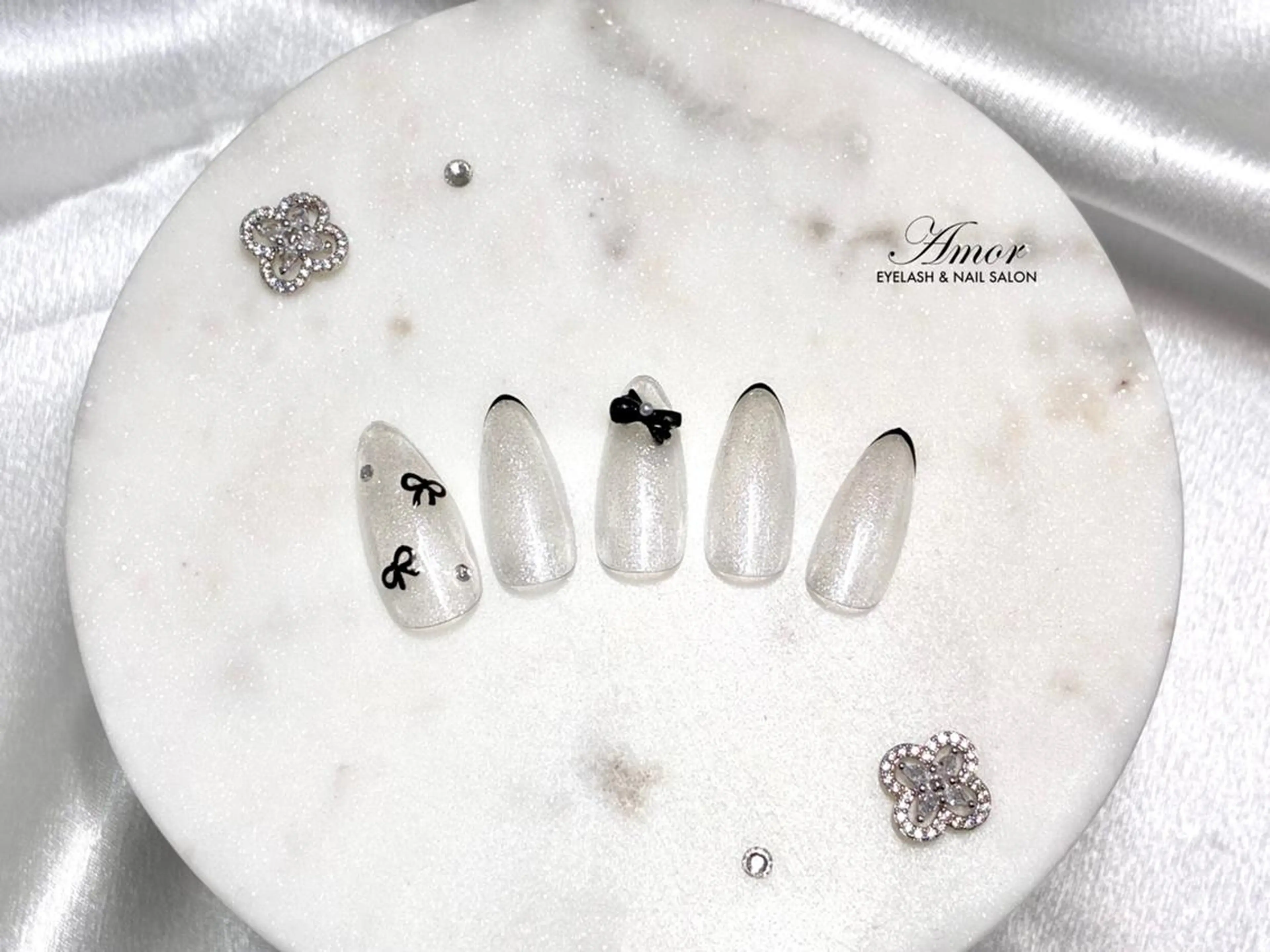 ネイル フレンチネイル ガーリー ハンドネイル Nailst ★Rika★のネイルデザイン