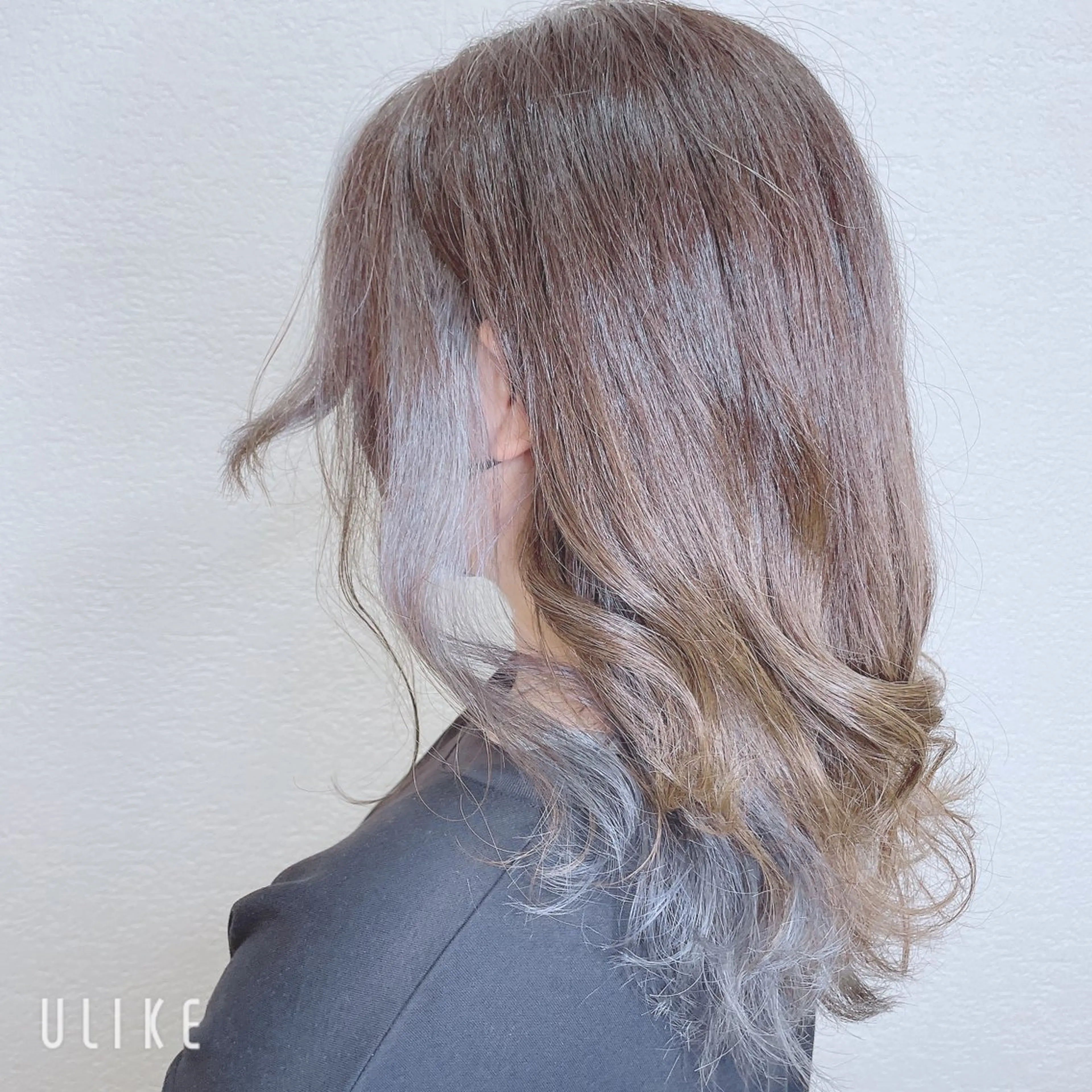 ロング カラー カット ヘアカラー ❣️モードケイズ塚口 和田一将のヘアスタイル