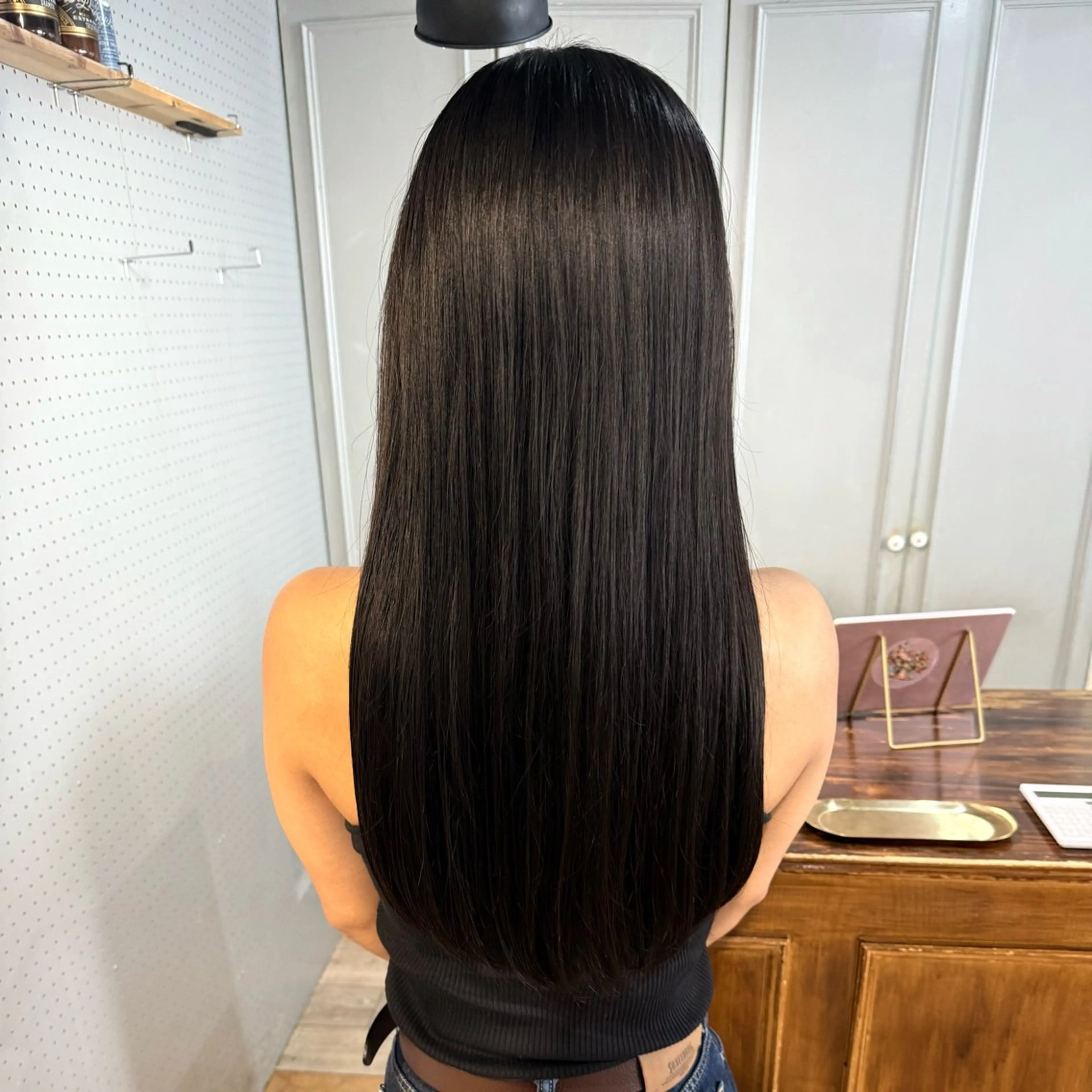 ロング くせ毛 髪質改善 縮毛矯正 トリートメント 酸熱トリートメント トリートメント LOVELEY所属・ゆうな🎀/池袋 /LOVELEYのヘアスタイル