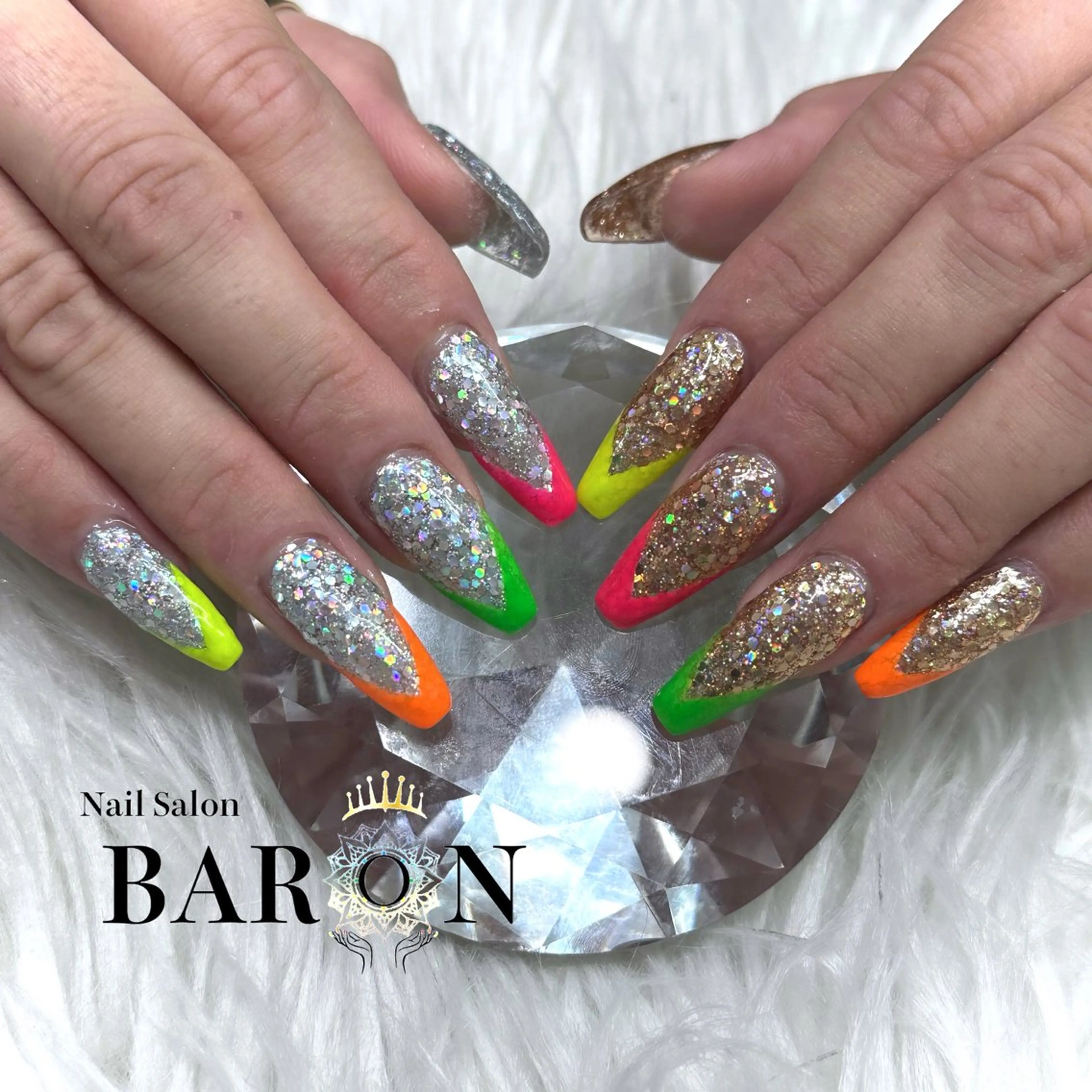 ネイル ♕BARON♕ SAYAのネイルデザイン