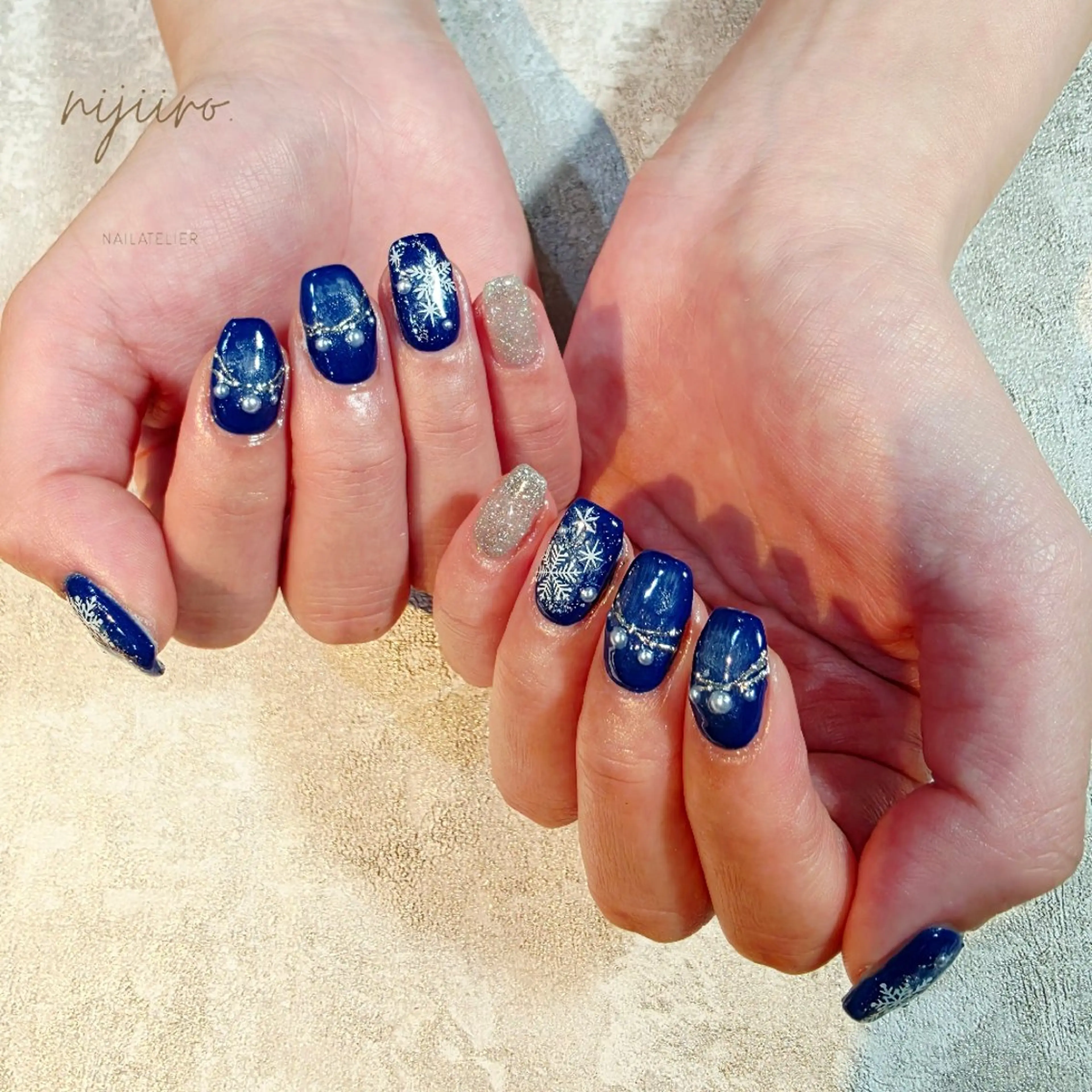 ネイル ハンドネイル nailatelier nijiiro.所属・nijiiro🌈 サトウのネイルデザイン