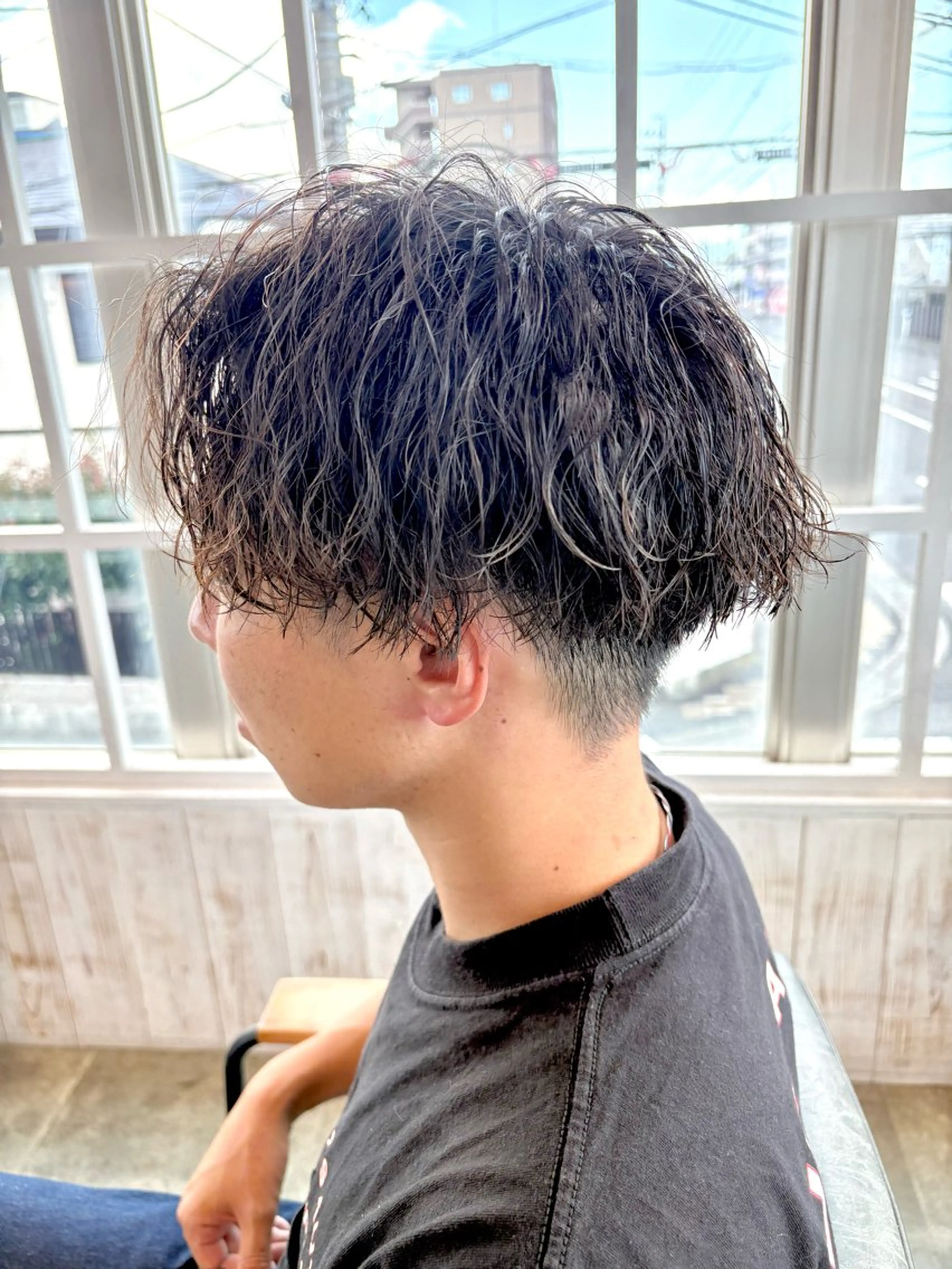 【men's限定】カット＋パーマ✂︎🌈炭酸スパ付き🌈の写真