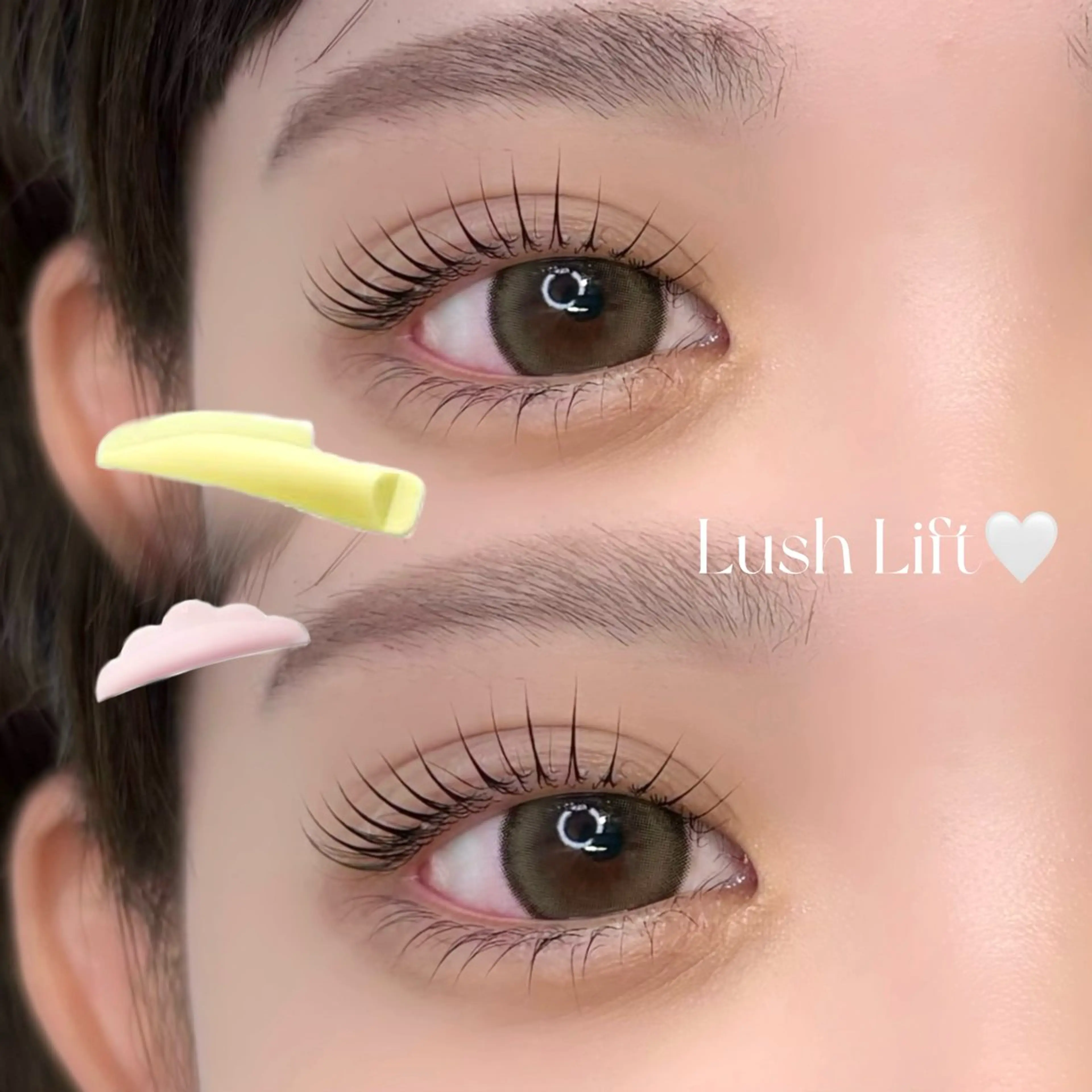 【ご新規様】パリジェンヌorまつ毛パーマ👀🩰束感コーティング仕上げ✨の写真