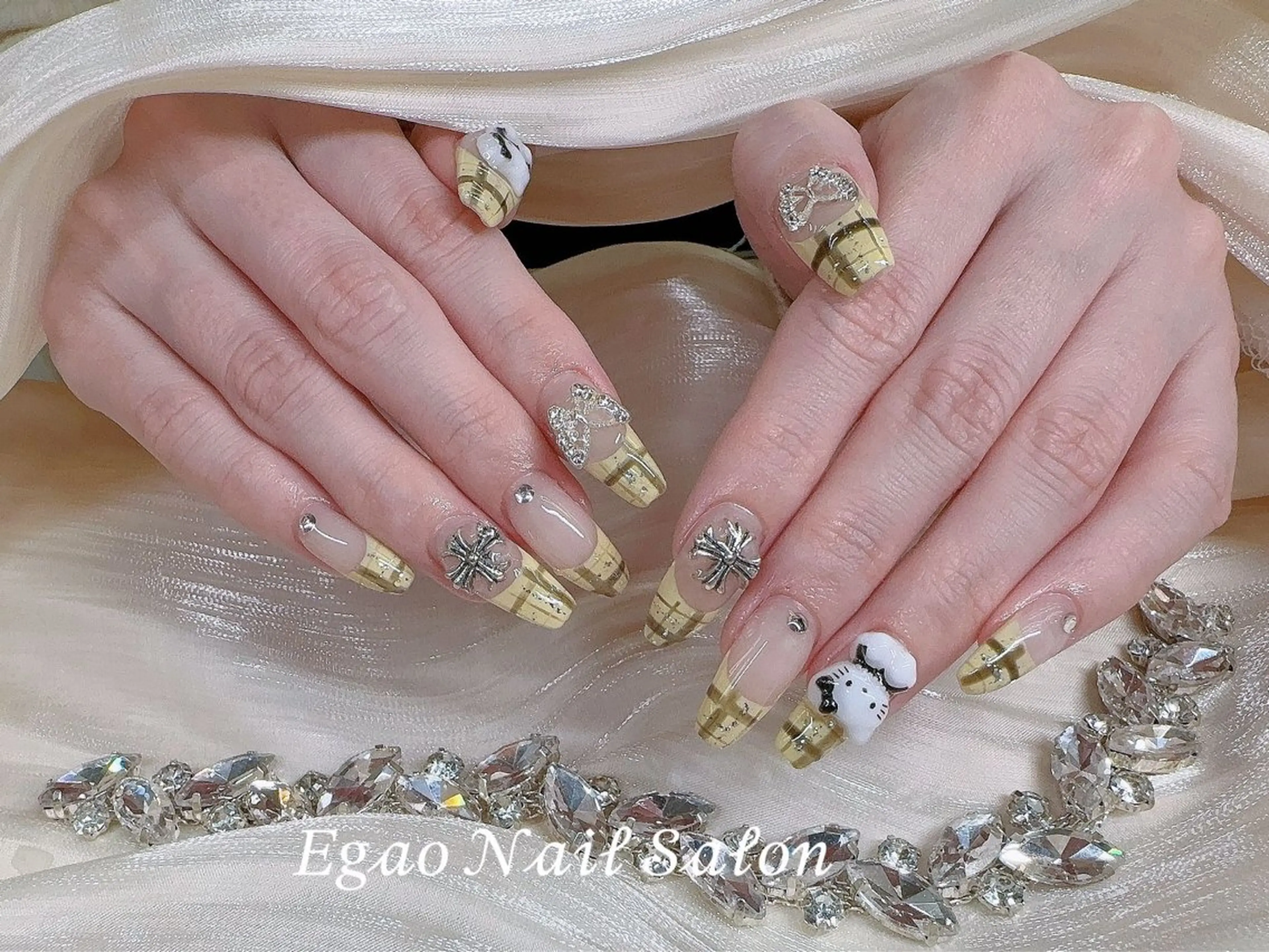 ネイル フットネイル ジェルネイル 韓国ネイル マグネットネイル メンズネイル ハンドネイル Egao Nail Salonのネイルデザイン