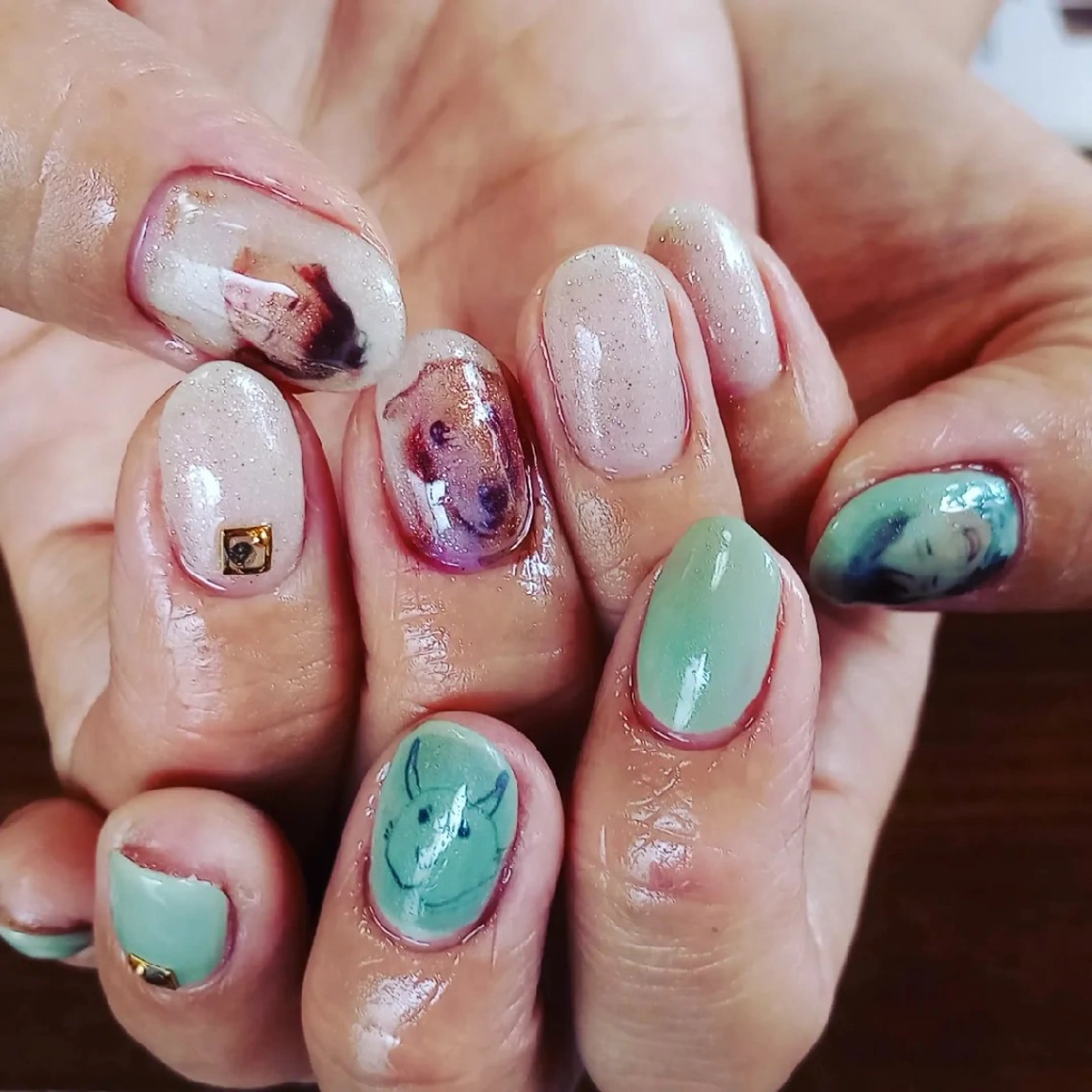 ネイル ジェルネイル セルフエステとよもぎ 蒸しDispelfのその他イメージ