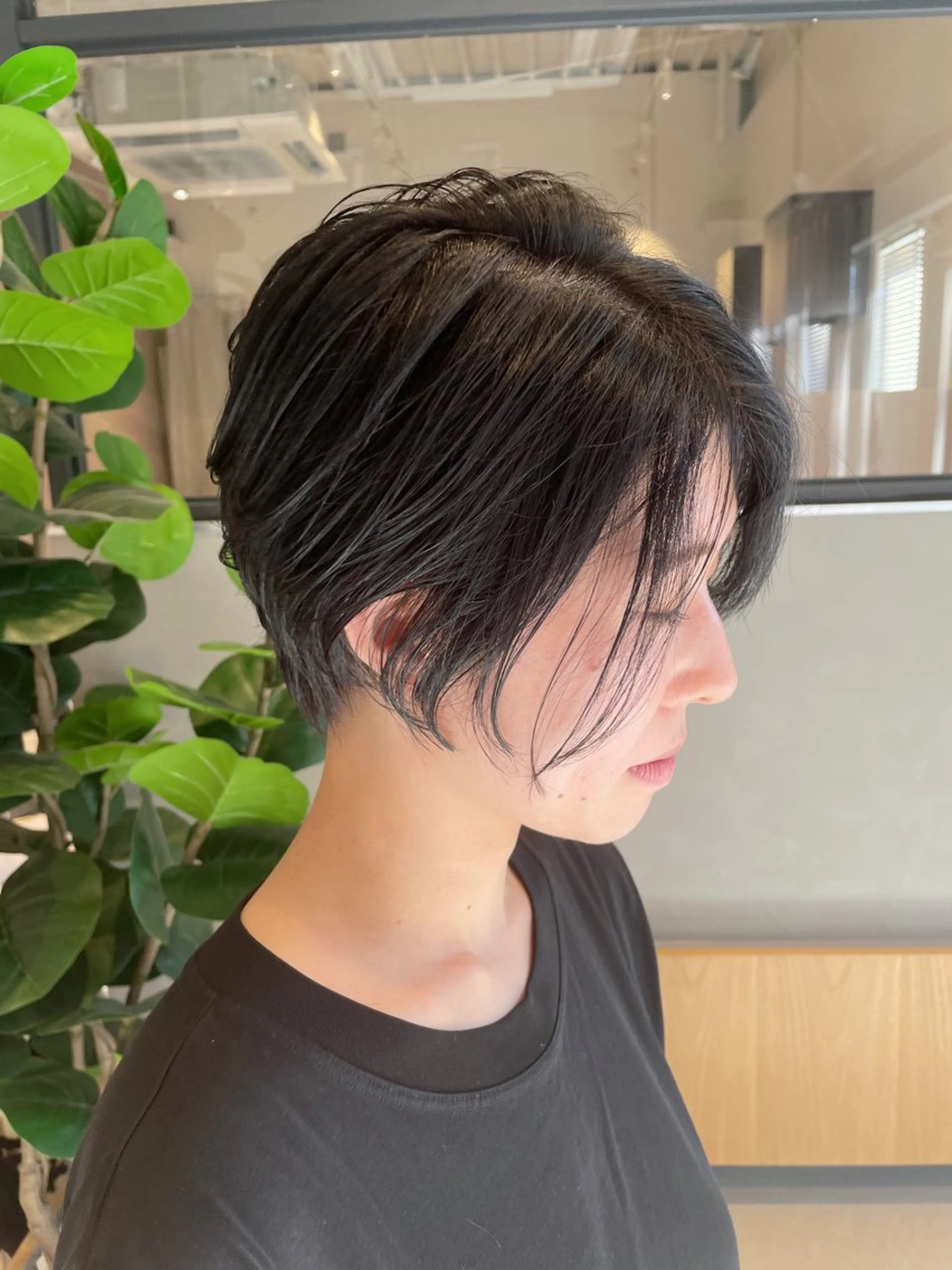 ショート ハンサムショート ショートヘア カット トリートメント Le rond ロンド所属・Le rond吹田店のヘアスタイル