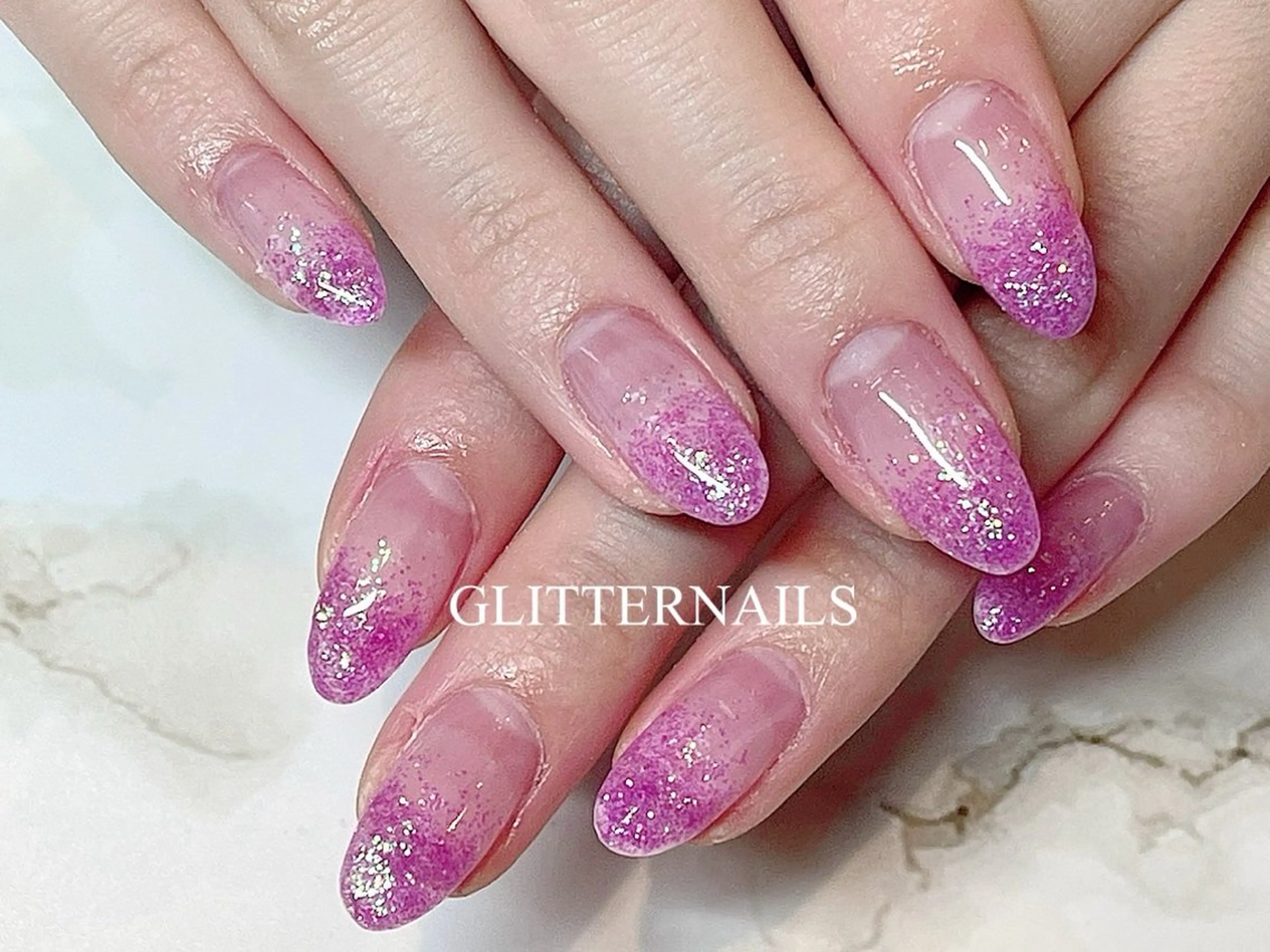 ネイル ハンドネイル GLITTER NAILS所属・glitter na ils AYAのネイルデザイン