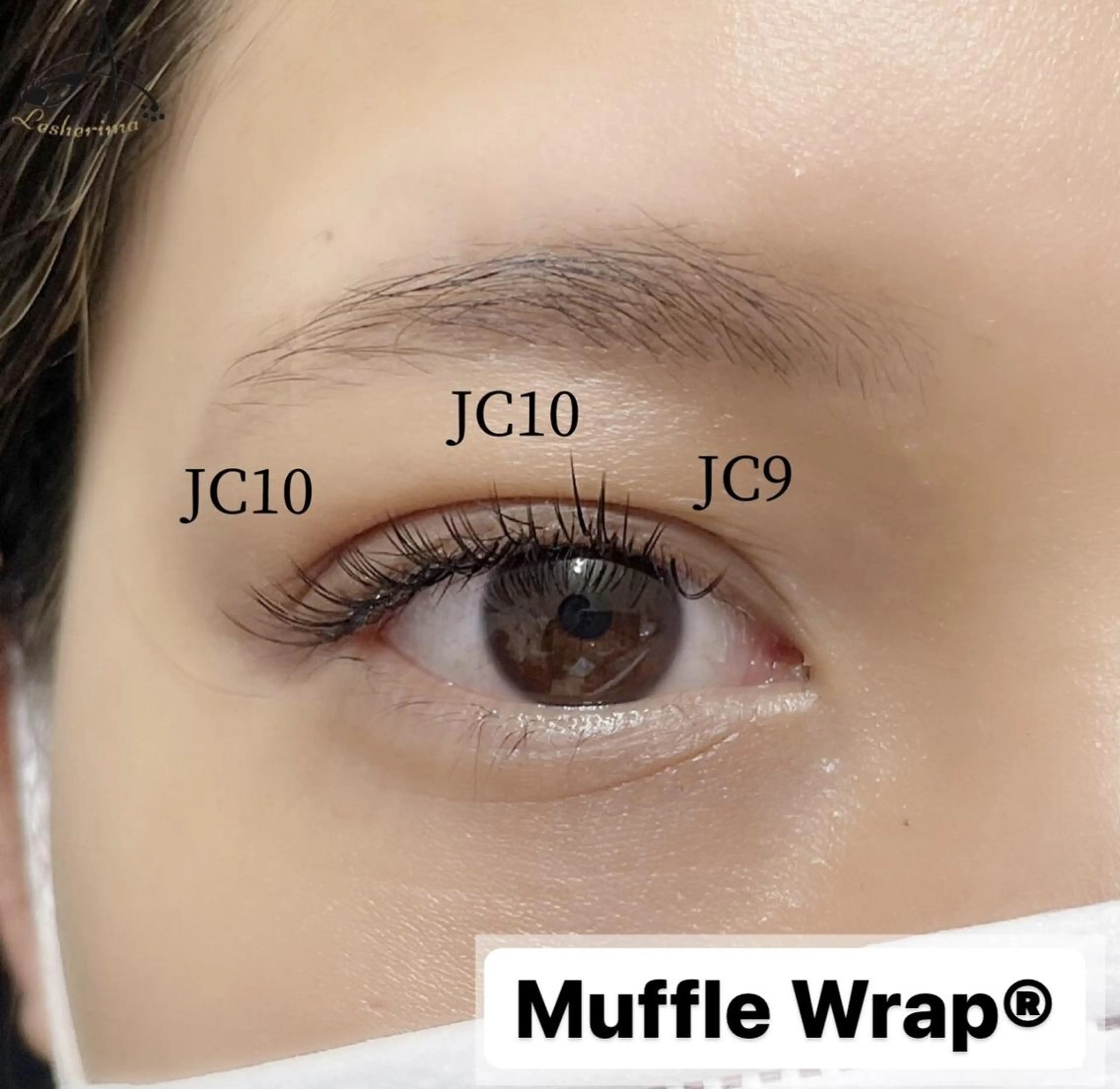 マツエク・マツパ Cカール フラットラッシュ ナチュラル ZULeyelash 柏東口(Jr)のマツエク・マツパデザイン