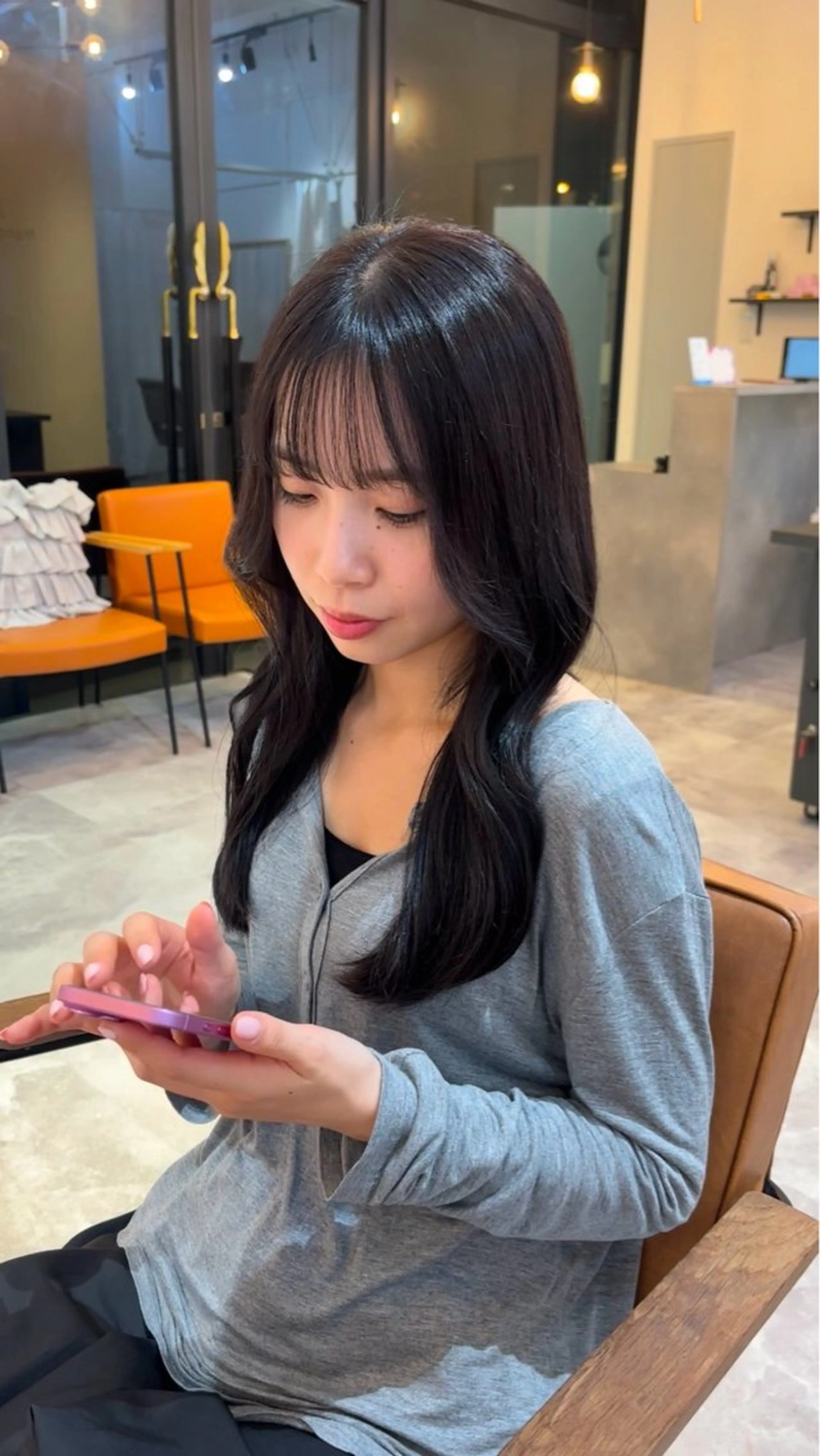 ロング カラー ヘアカラー トリートメント francesca.所属・髪質改善 /韓国ヘア hinata🎀🤍のヘアスタイル