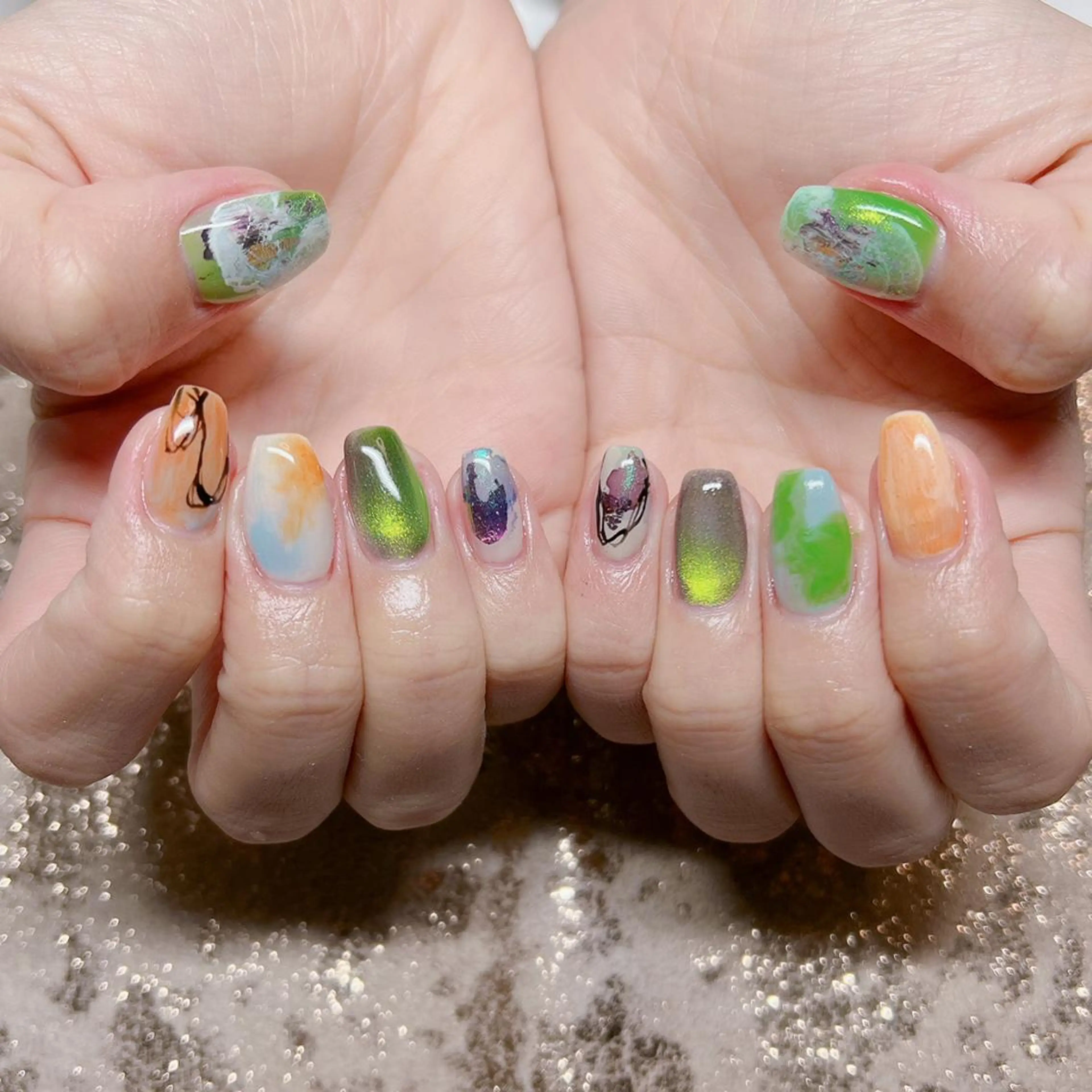 ネイル 個室ネイルサロンDolly Girl〜ドーリーガール〜所属・DollyGirl KYOKOのネイルデザイン