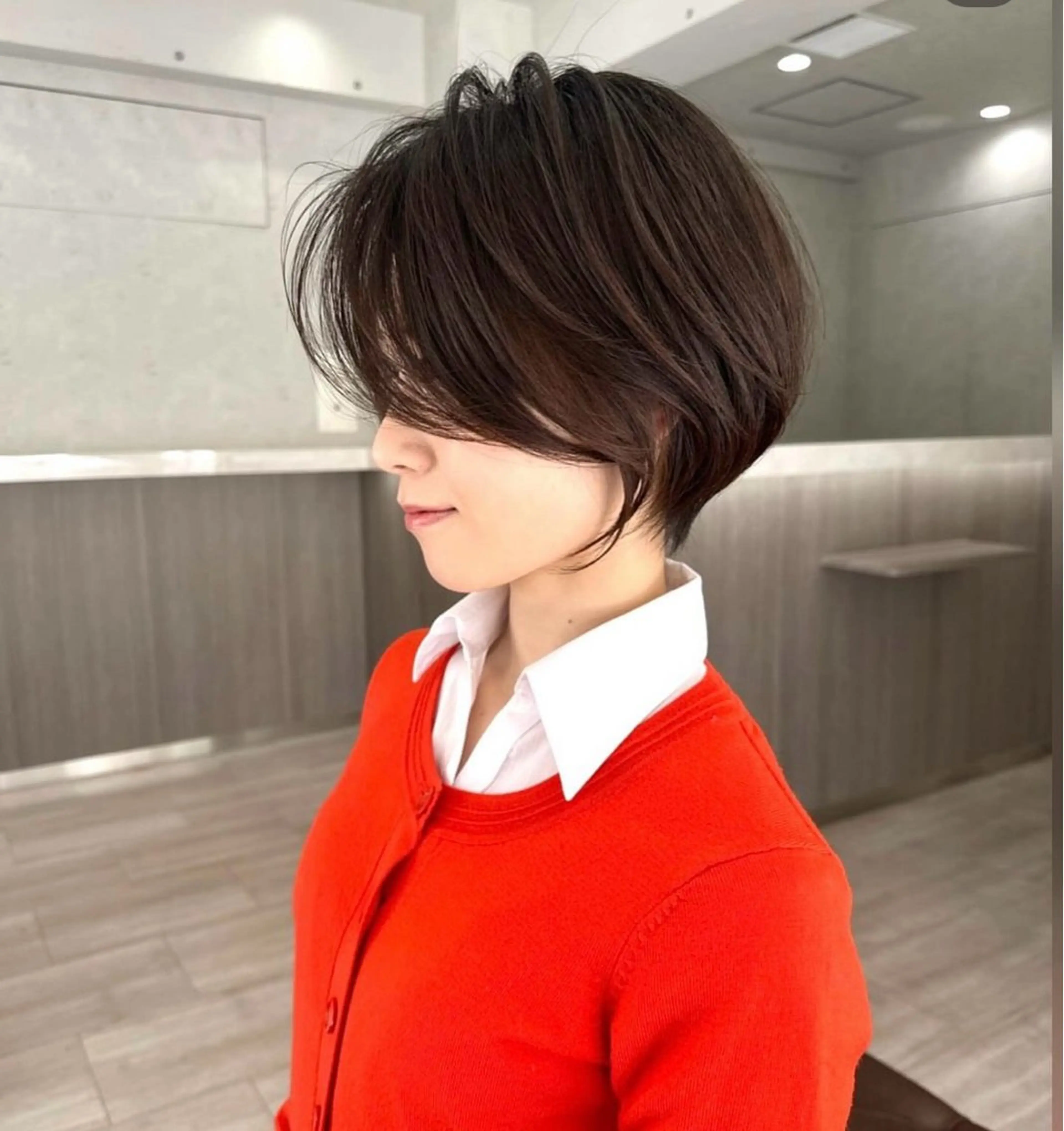 ショート nex the salon coall所属・🫧似合わせショート イシダ🫧のヘアスタイル