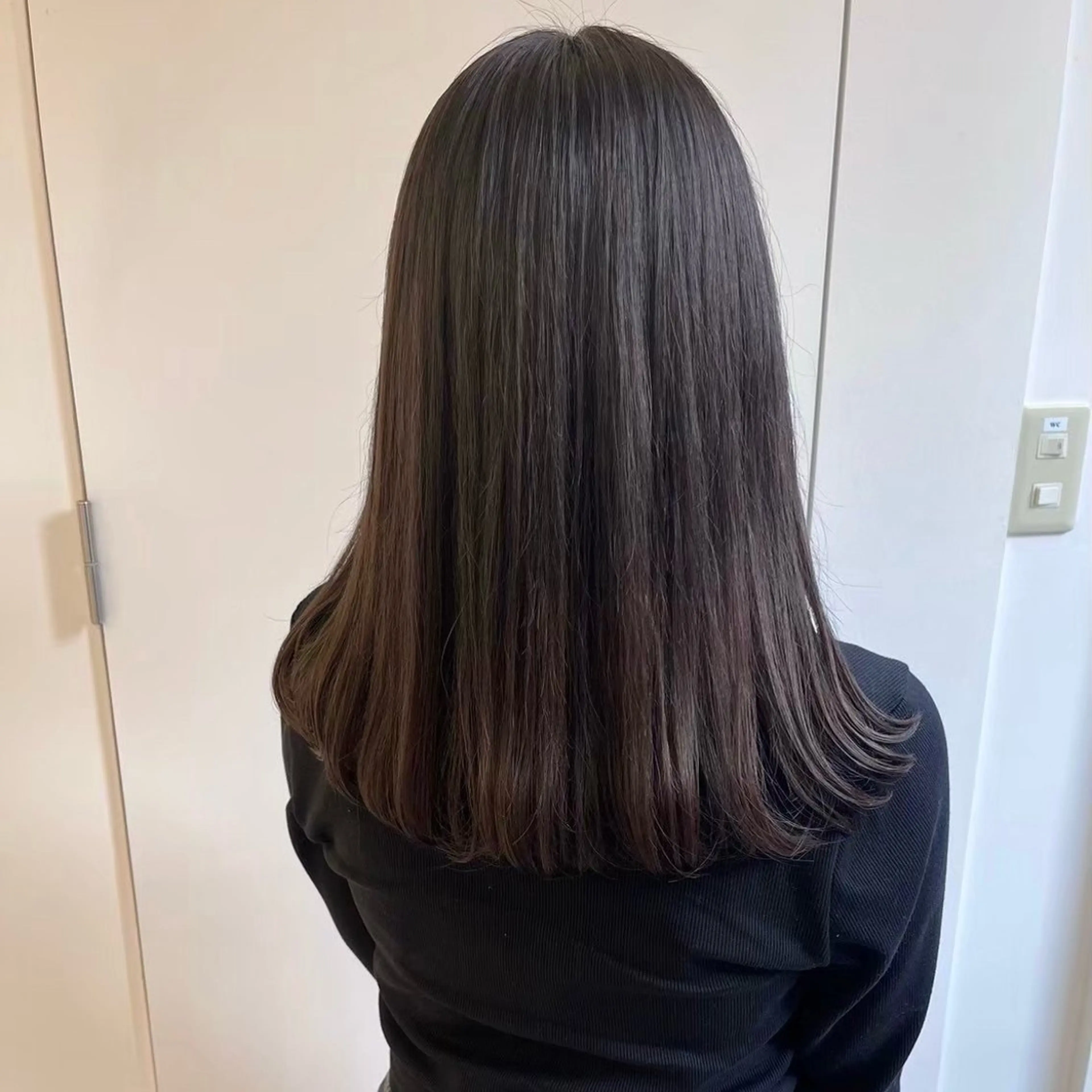 ロング カラー ヘアカラー Parve Mix 森 美遥🇰🇷🩶のヘアスタイル