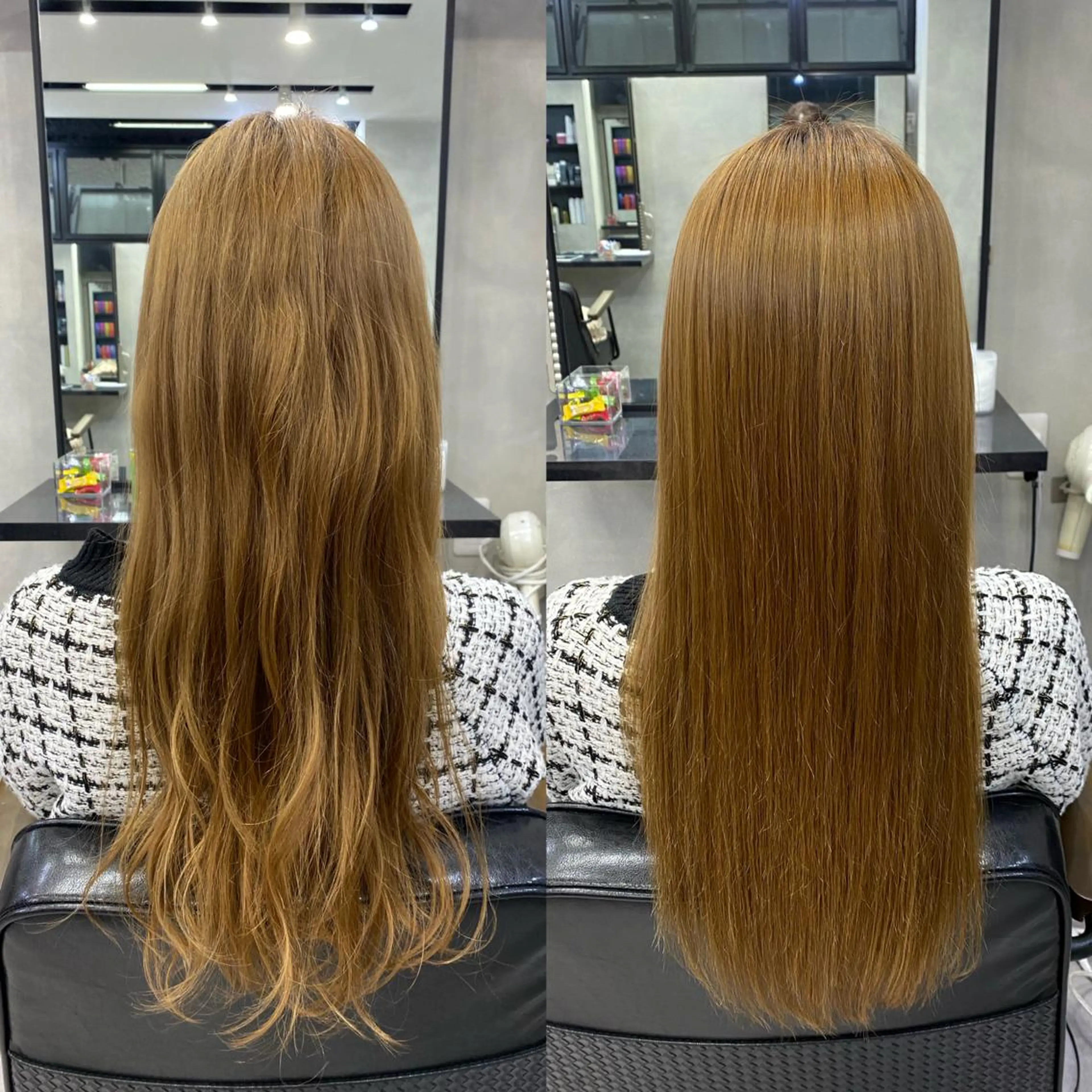 ロング パーマ ヘアアレンジ シールエクステ アッシュ エクステ ハイライト 髪質改善 ar+ ❤︎ maiのヘアスタイル