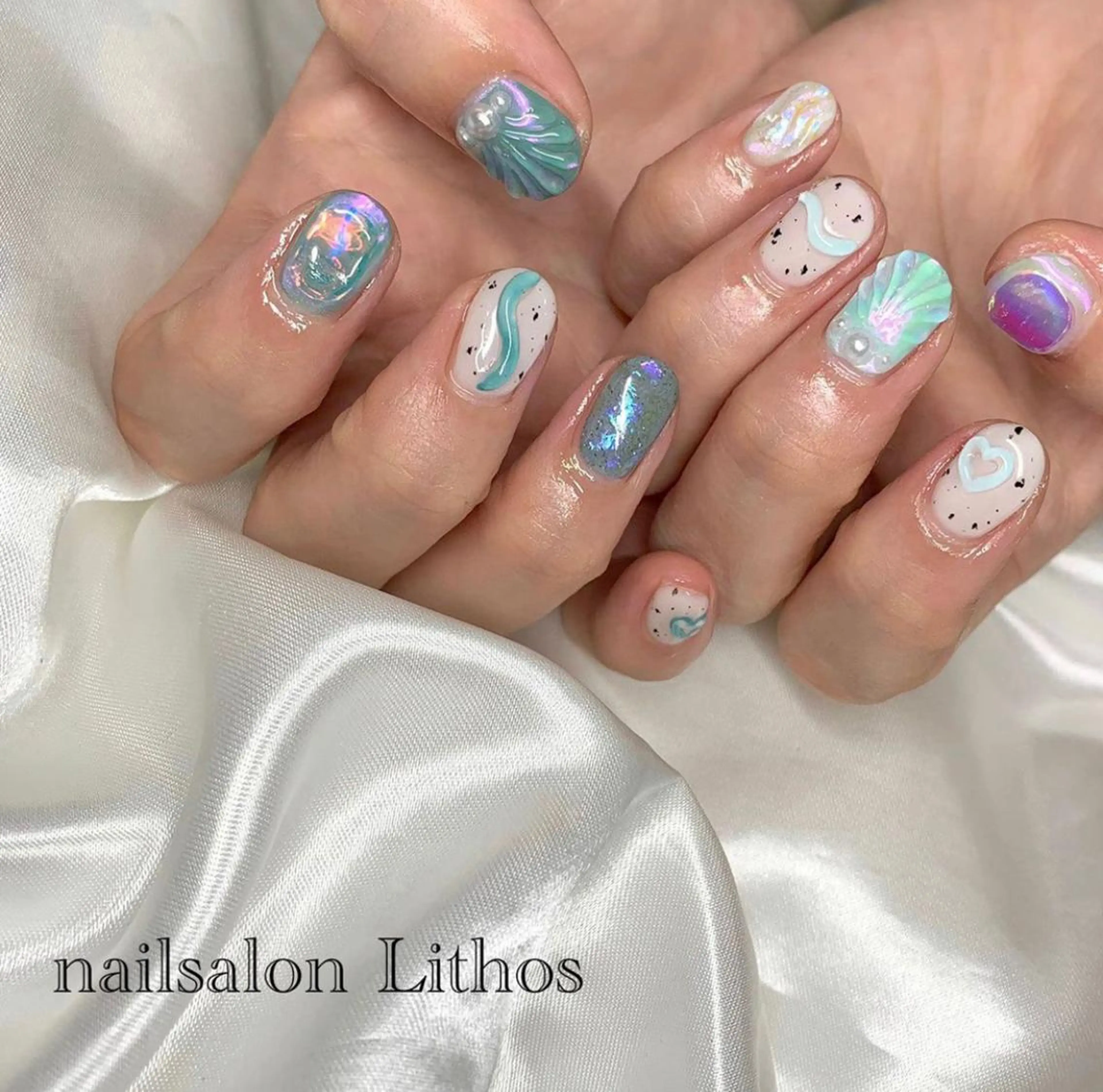 ネイル nailsalon Lithos所属・nailsalon Recontreのネイルデザイン