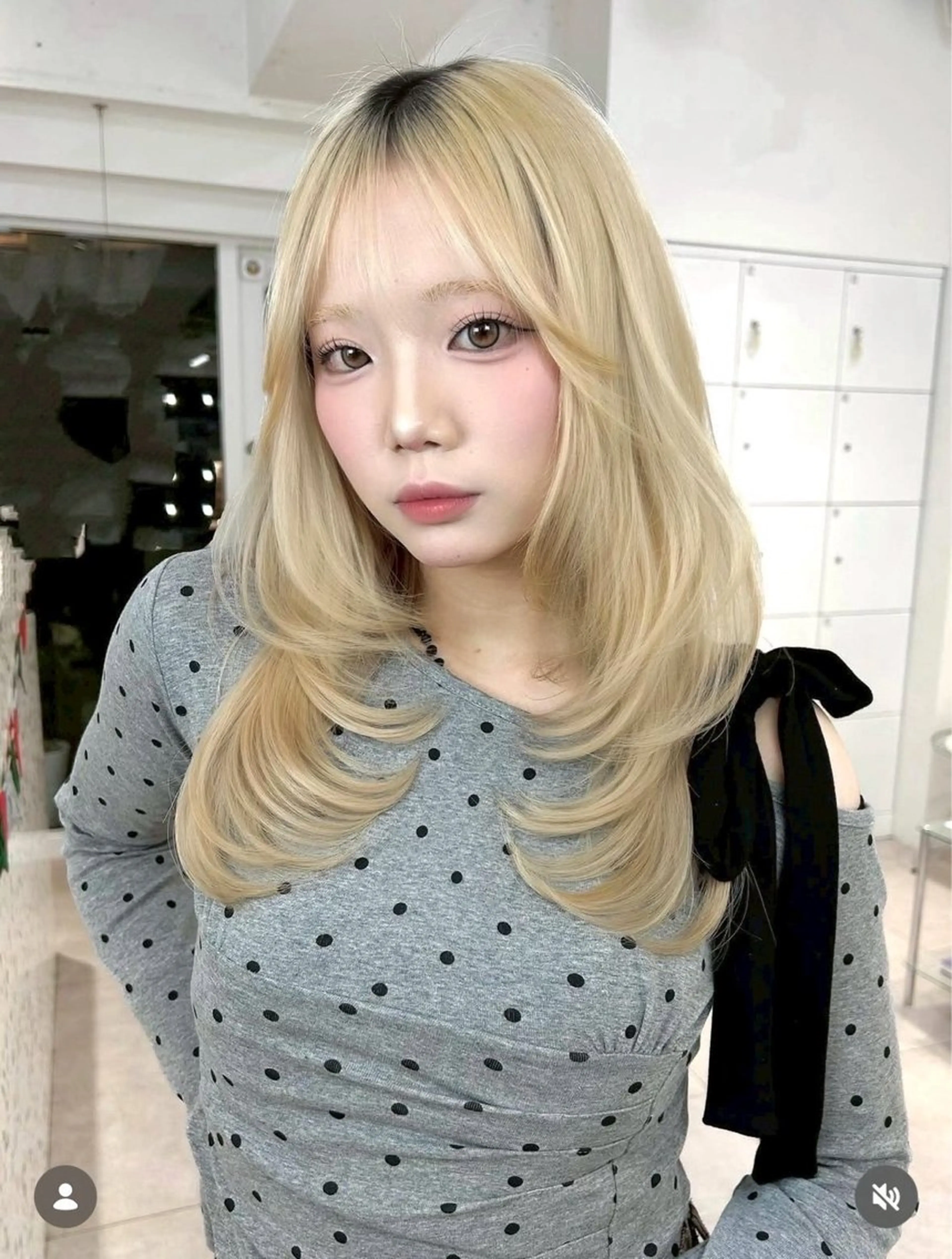 カラー ヘアカラー 🫧ハイトーンミルク ティー/RIKU🫧のヘアスタイル