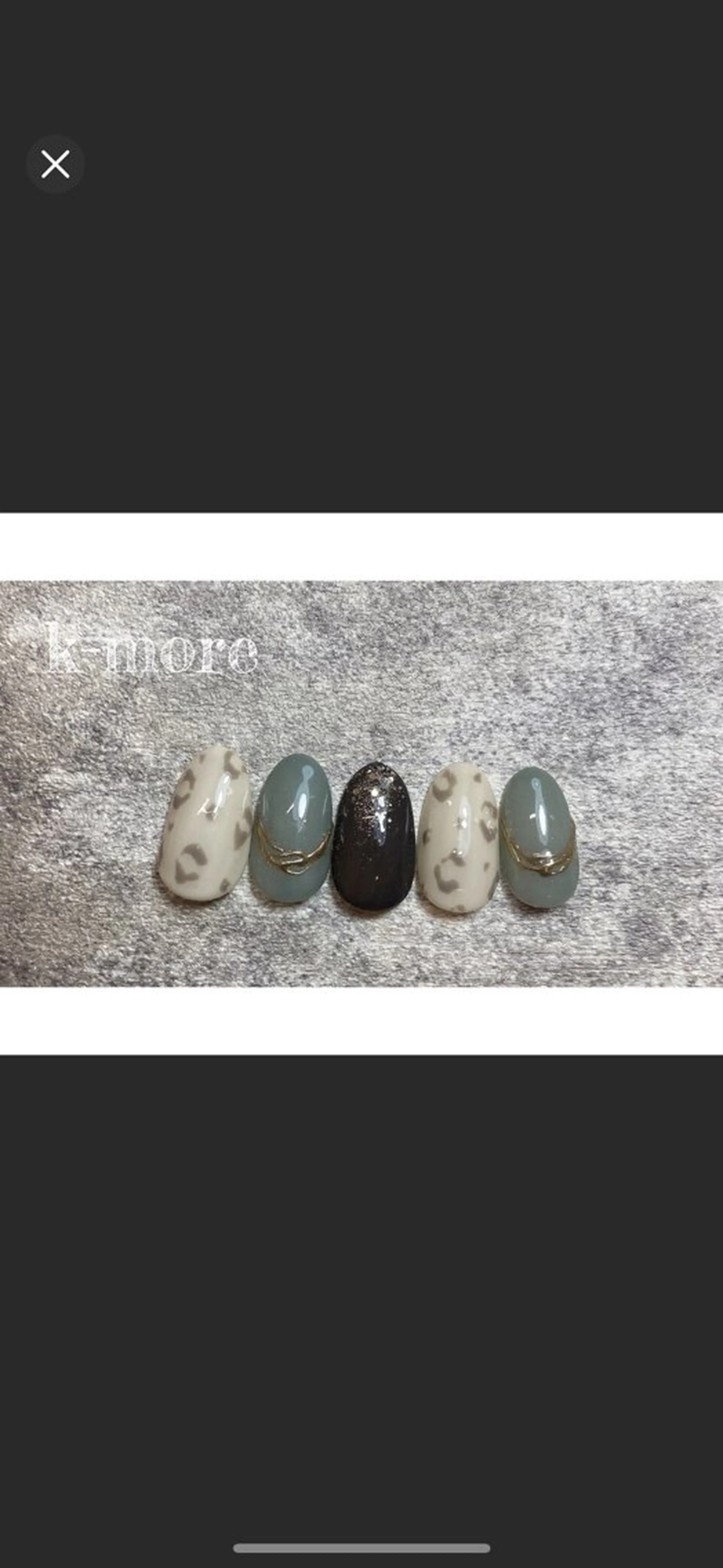 ミディアム K-more（ケーモア）知立店所属・K-more知立店 まなみのネイルデザイン