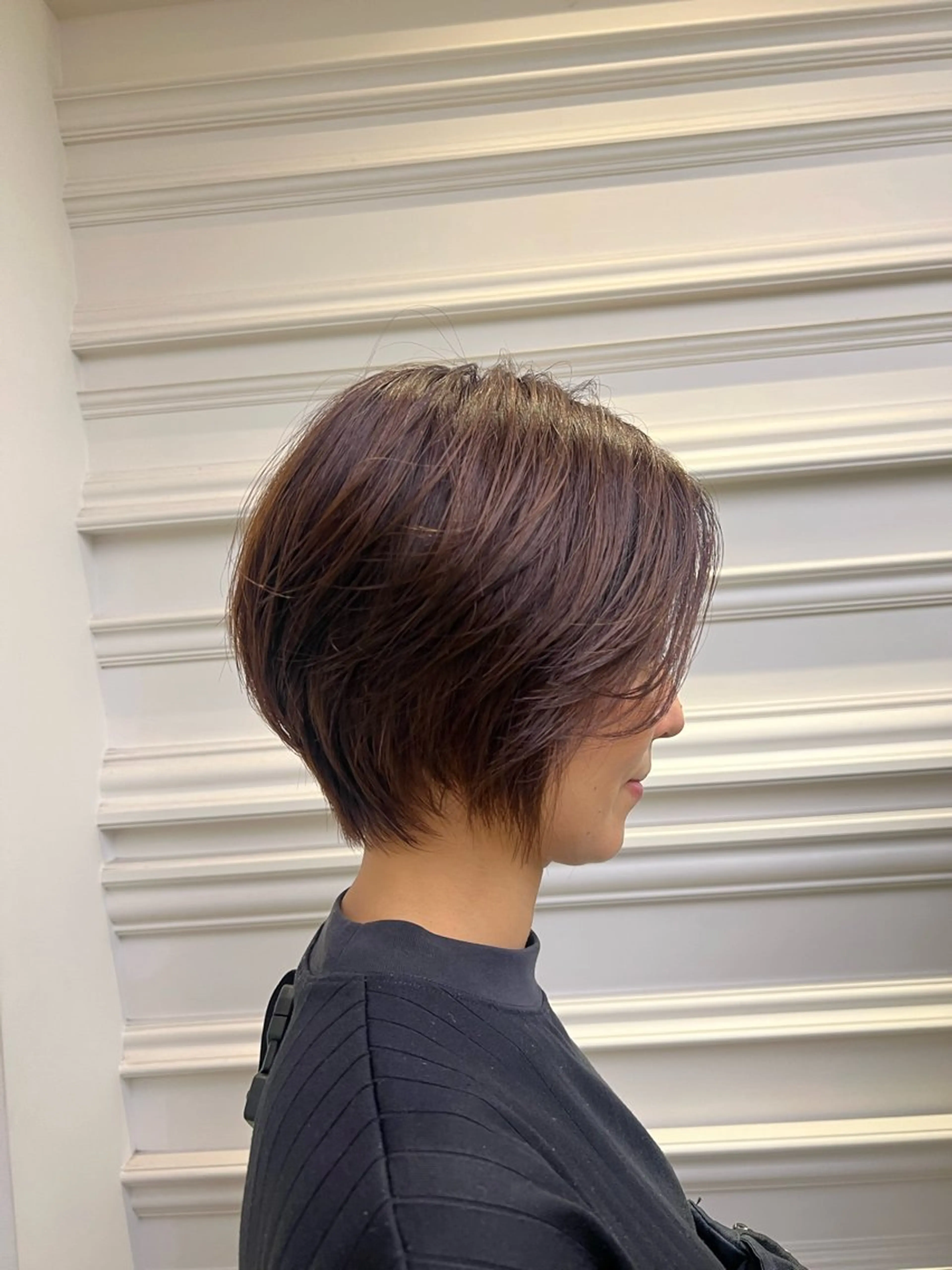 【40代以上限定】小顔ショートカット➕トリートメント🎀の写真