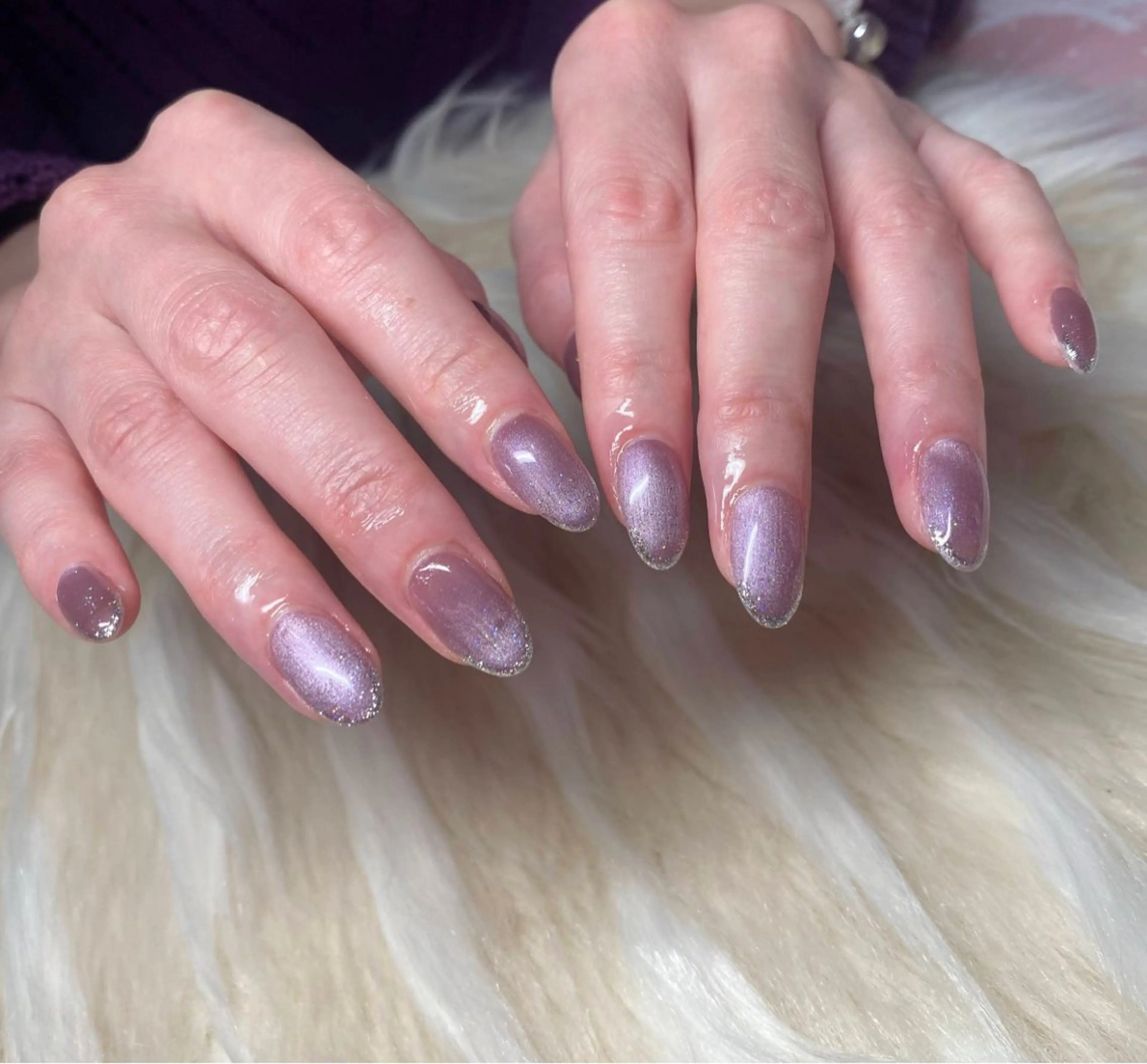 ネイル 長さ出し フレンチネイル ジェルネイル グラデーション 韓国ネイル ハンドネイル Nail&eye Belire 新宿のネイルデザイン